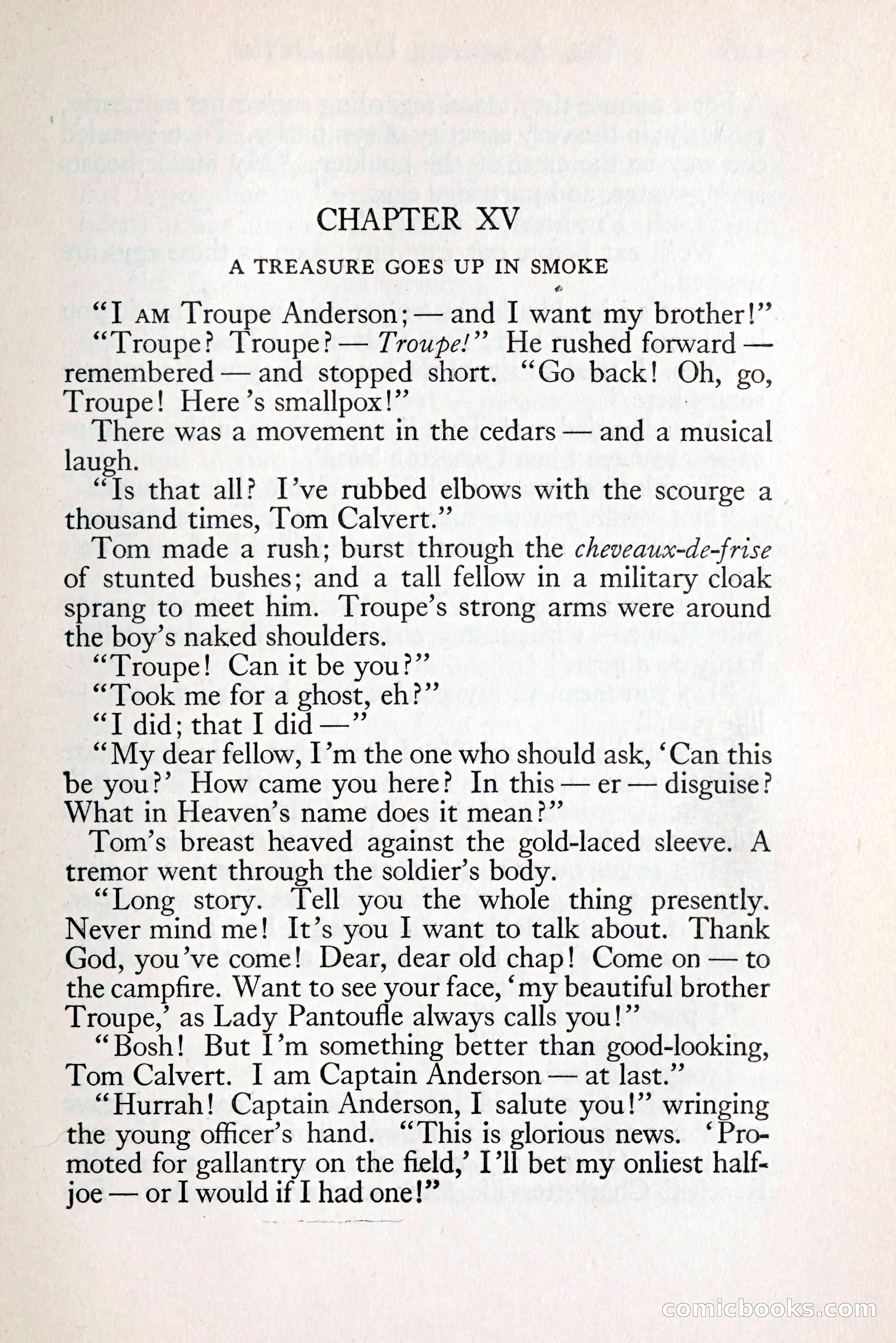 Tom Anderson, Dare-Devil: A Young Virginian in the Revolution — page 141: Penny Dreadfuls, 1916