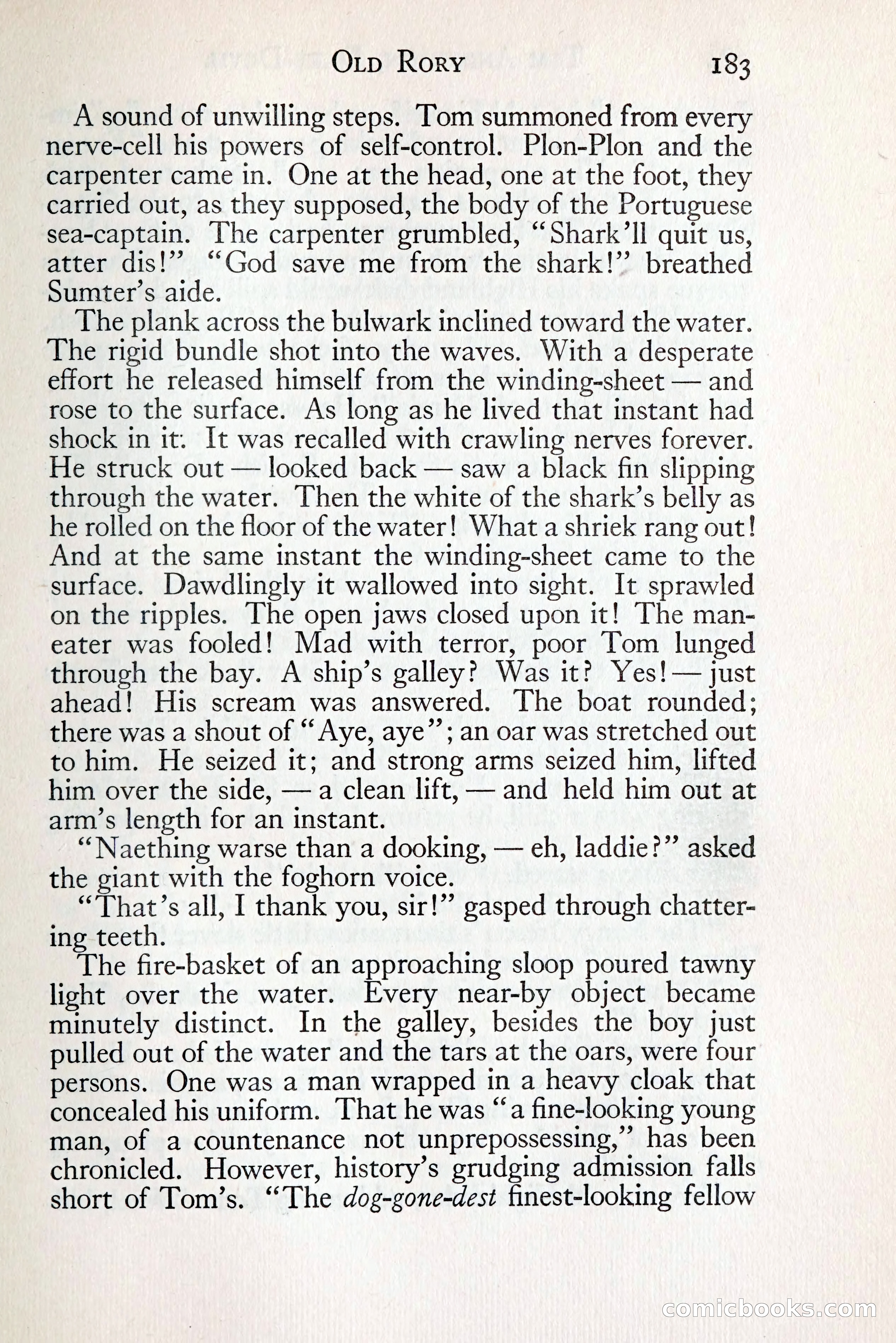 Tom Anderson, Dare-Devil: A Young Virginian in the Revolution — page 201: Penny Dreadfuls, 1916