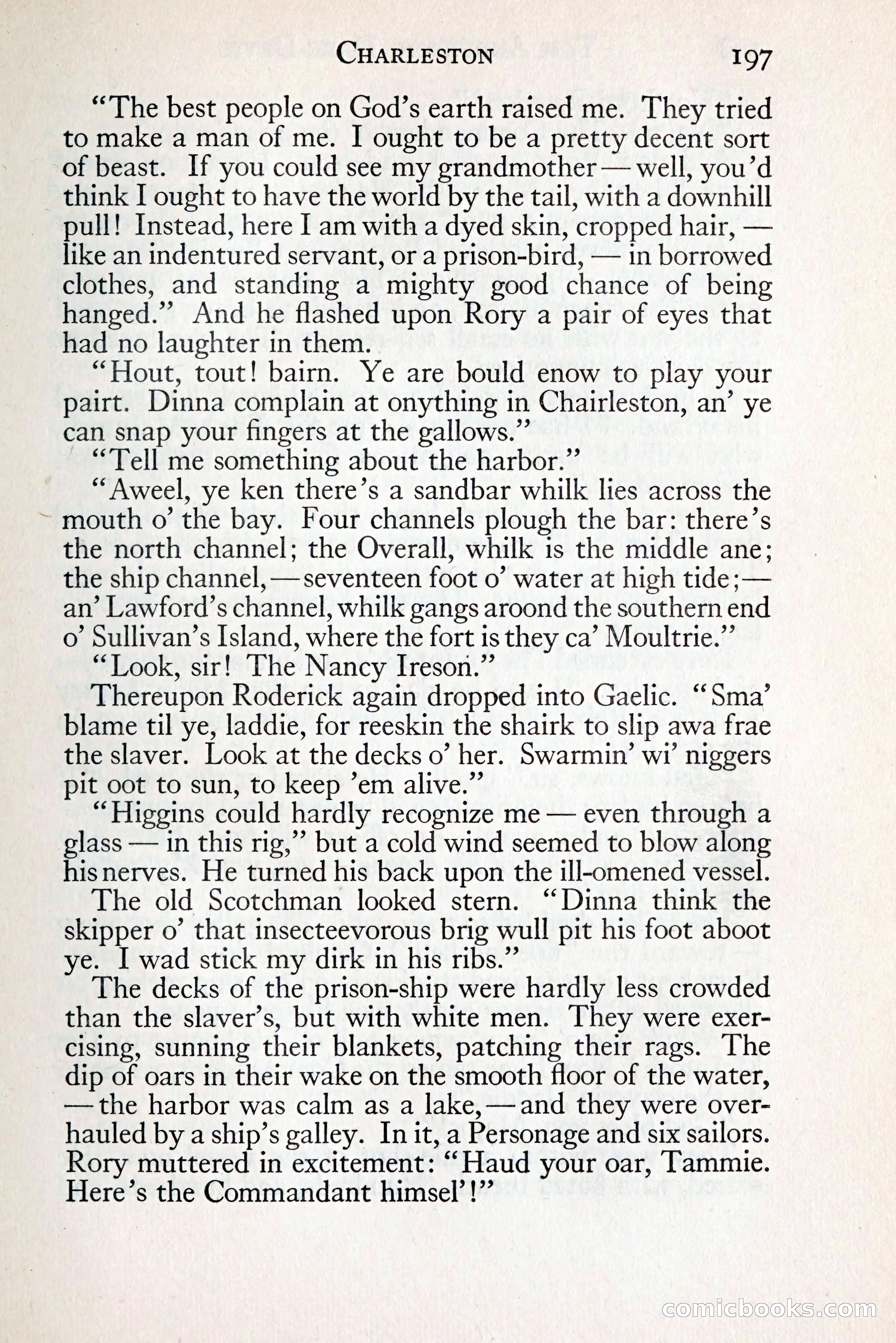 Tom Anderson, Dare-Devil: A Young Virginian in the Revolution — page 215: Penny Dreadfuls, 1916