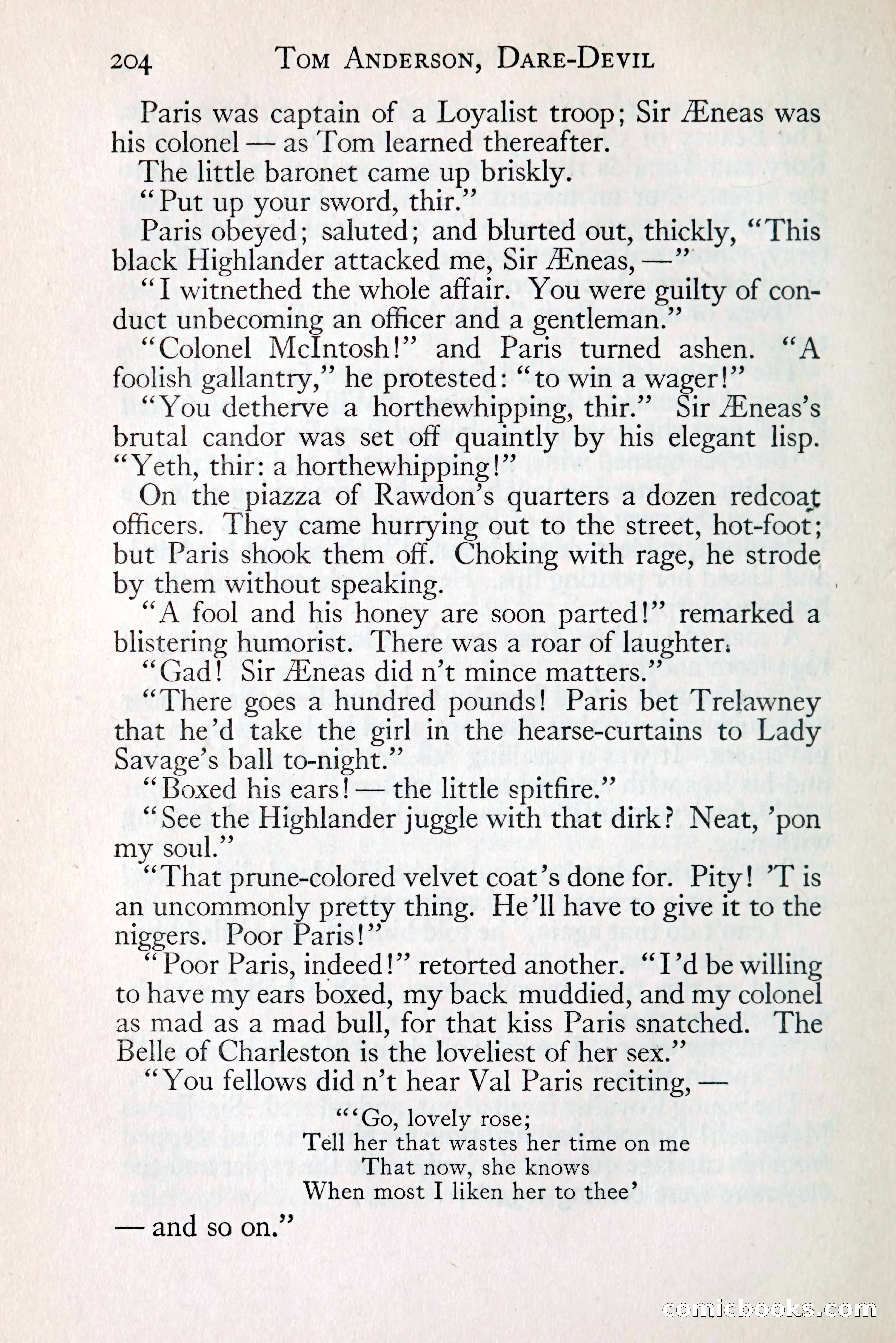 Tom Anderson, Dare-Devil: A Young Virginian in the Revolution — page 222 of 400