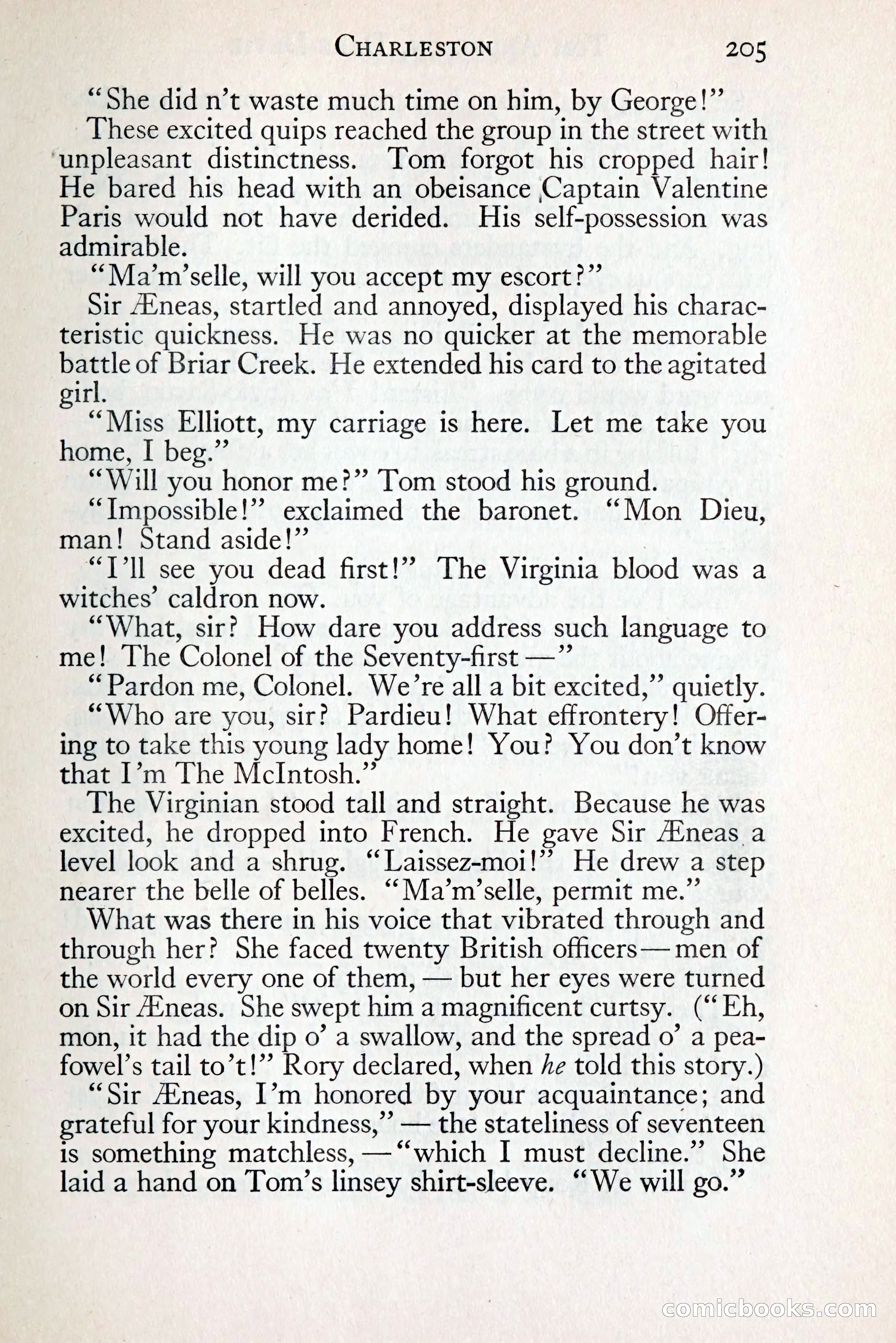 Tom Anderson, Dare-Devil: A Young Virginian in the Revolution — page 223: Penny Dreadfuls, 1916