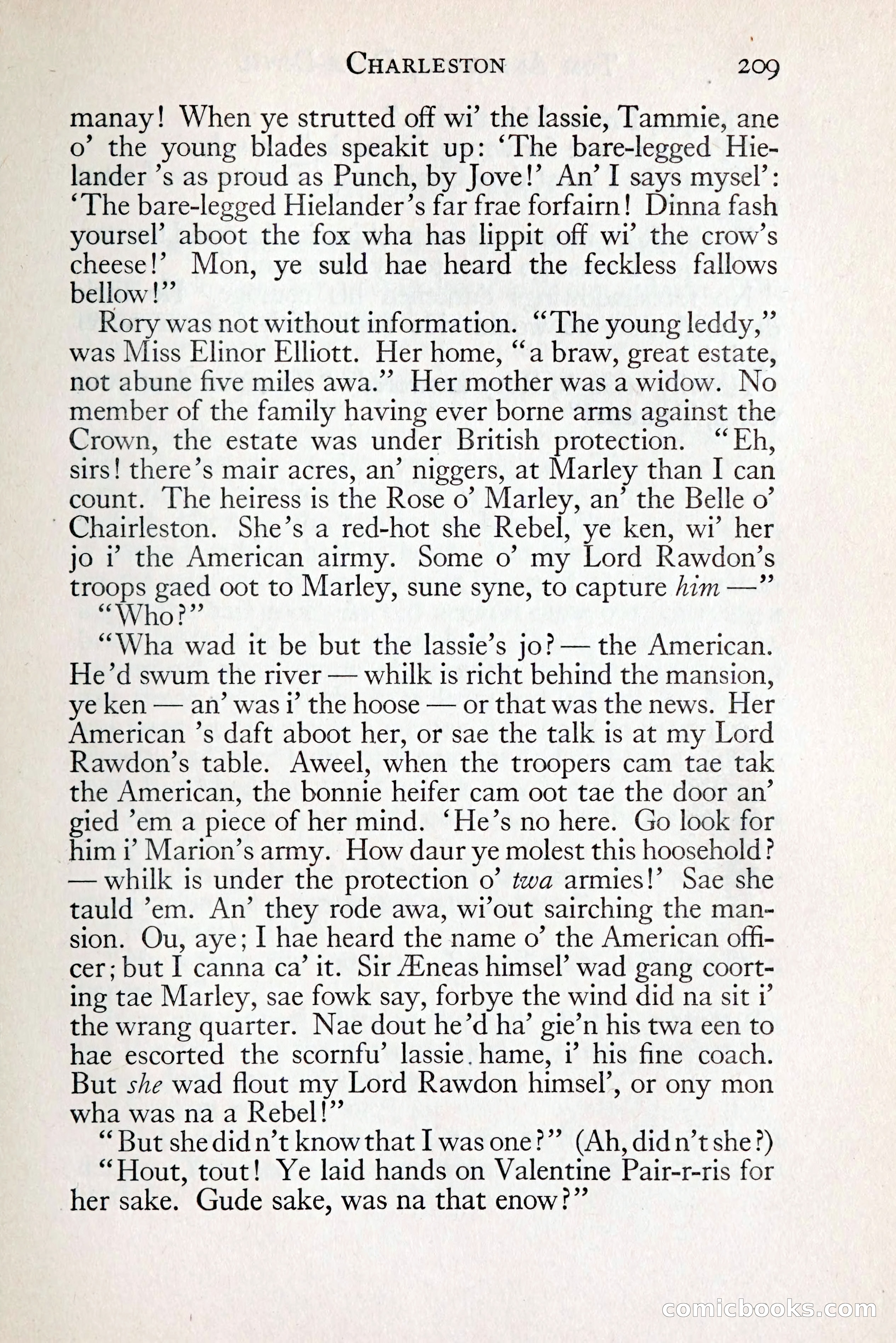 Tom Anderson, Dare-Devil: A Young Virginian in the Revolution — page 227: Penny Dreadfuls, 1916