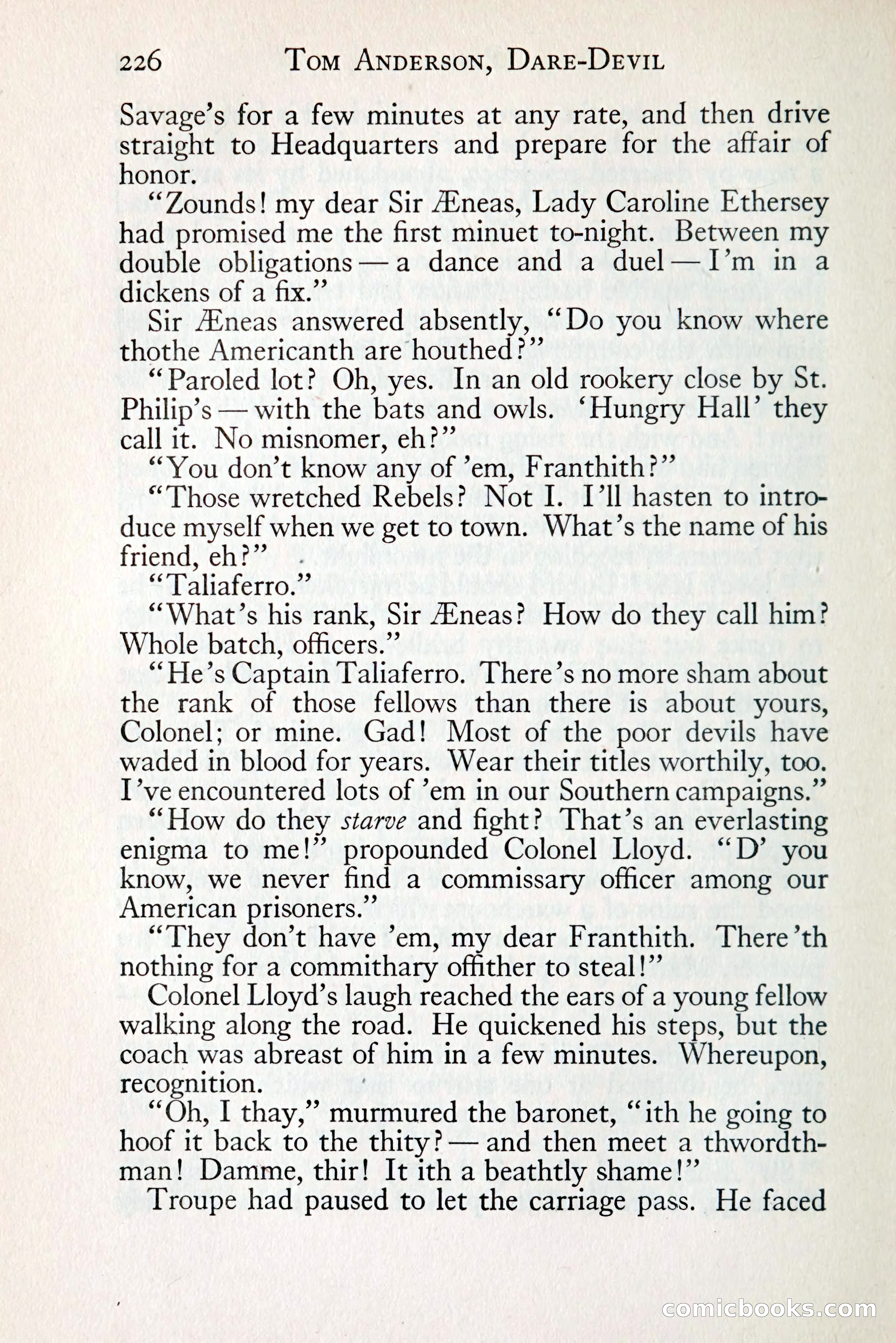 Tom Anderson, Dare-Devil: A Young Virginian in the Revolution — page 244 of 400