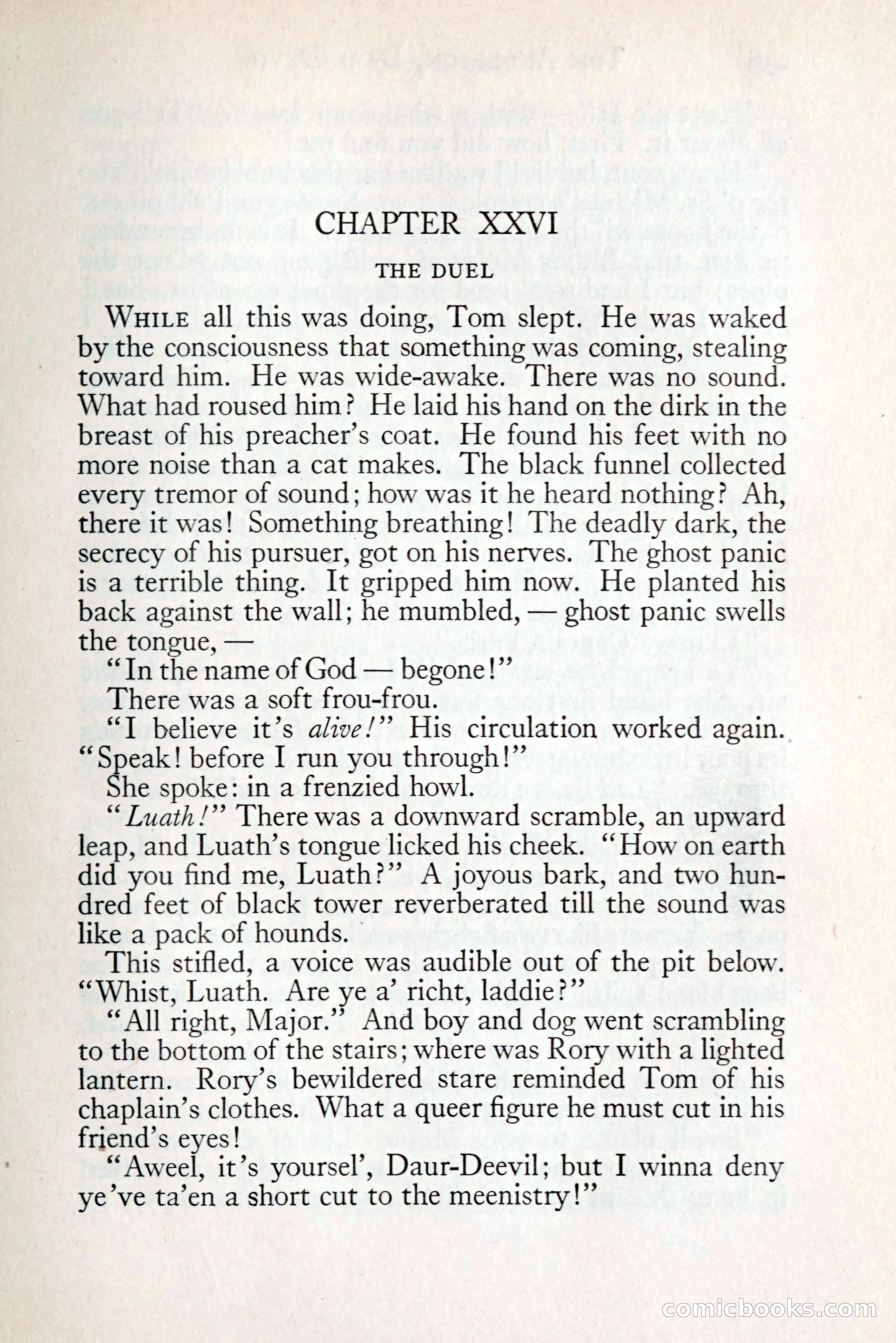 Tom Anderson, Dare-Devil: A Young Virginian in the Revolution — page 255: Penny Dreadfuls, 1916