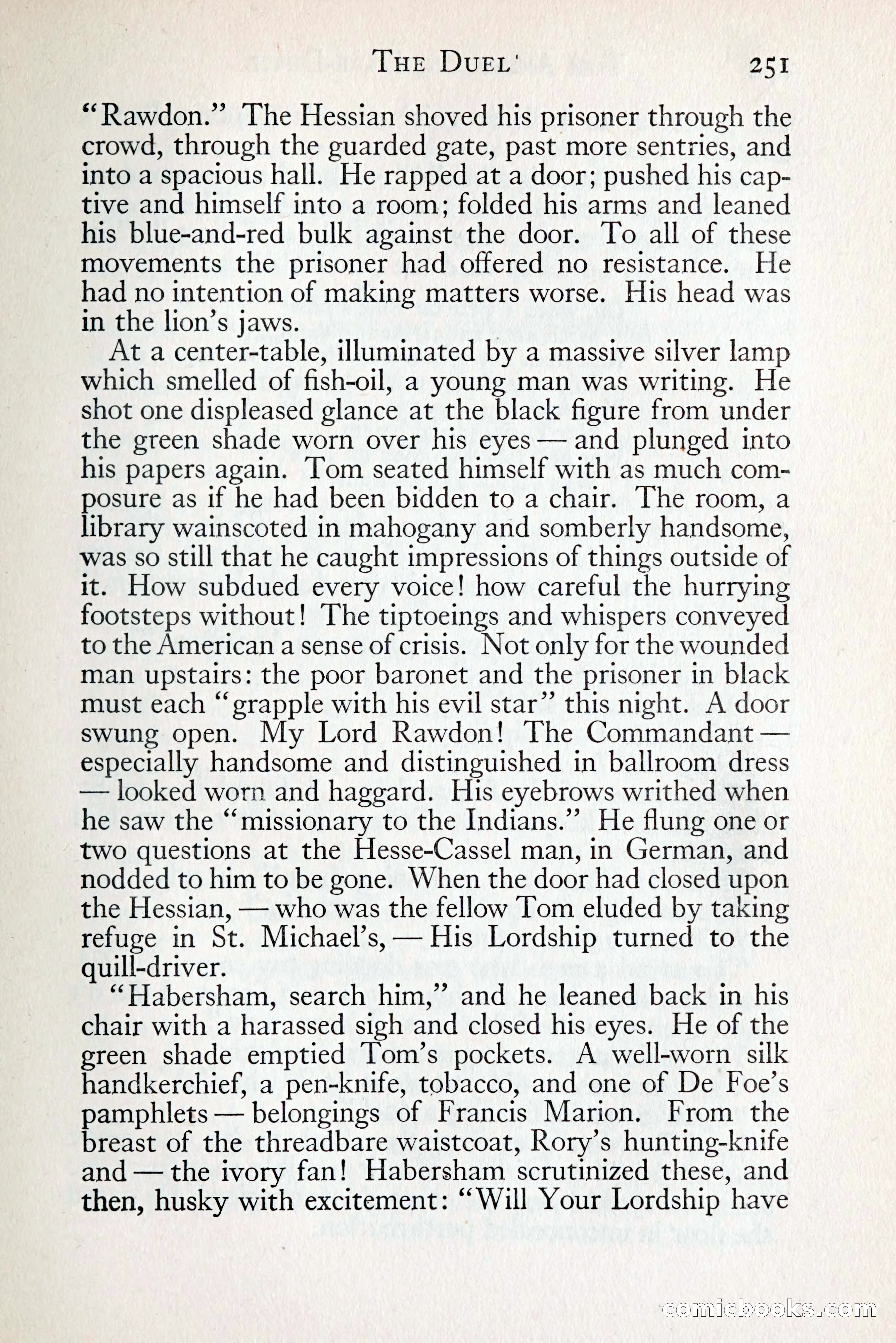 Tom Anderson, Dare-Devil: A Young Virginian in the Revolution — page 269 of 400
