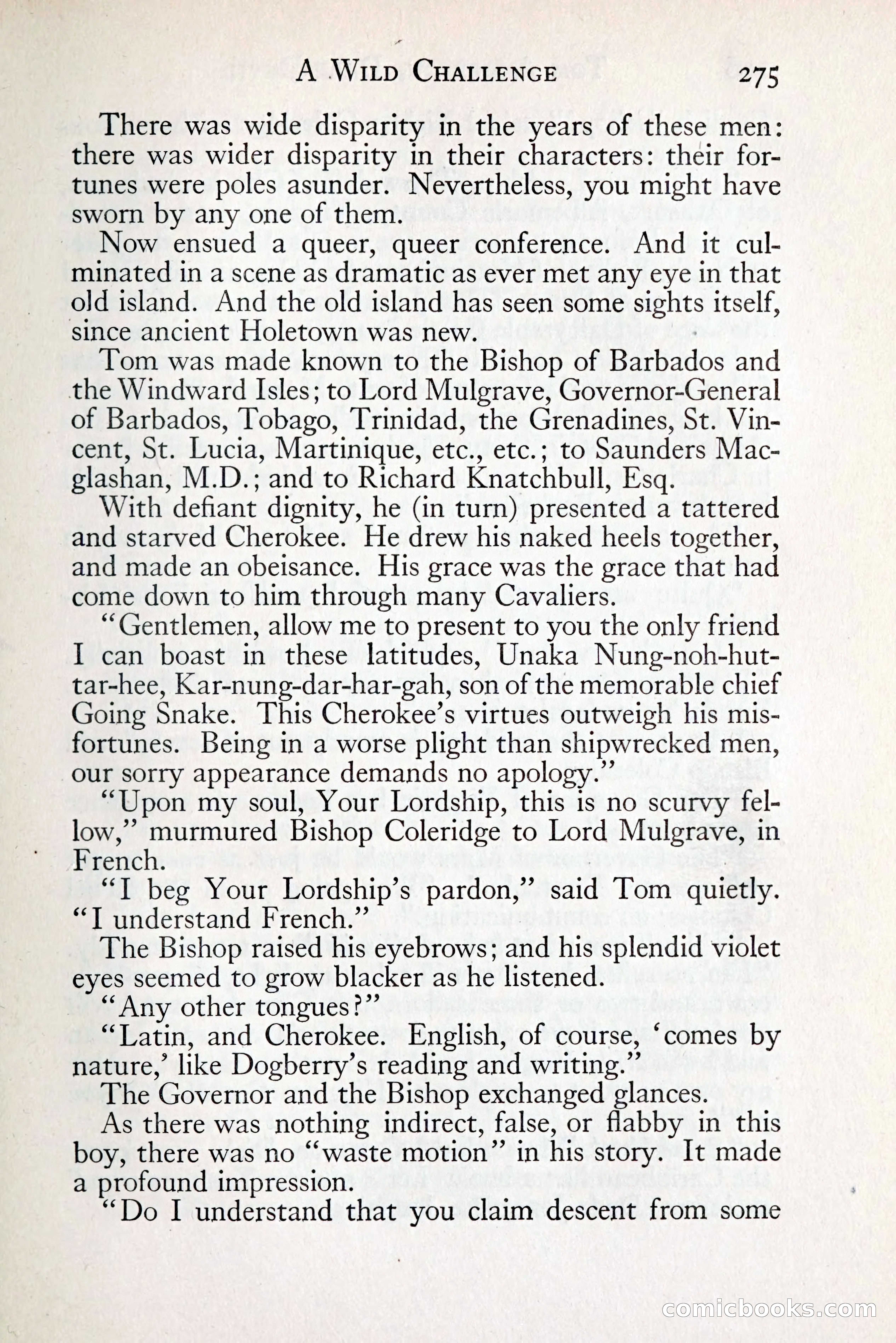 Tom Anderson, Dare-Devil: A Young Virginian in the Revolution — page 293: Penny Dreadfuls, 1916