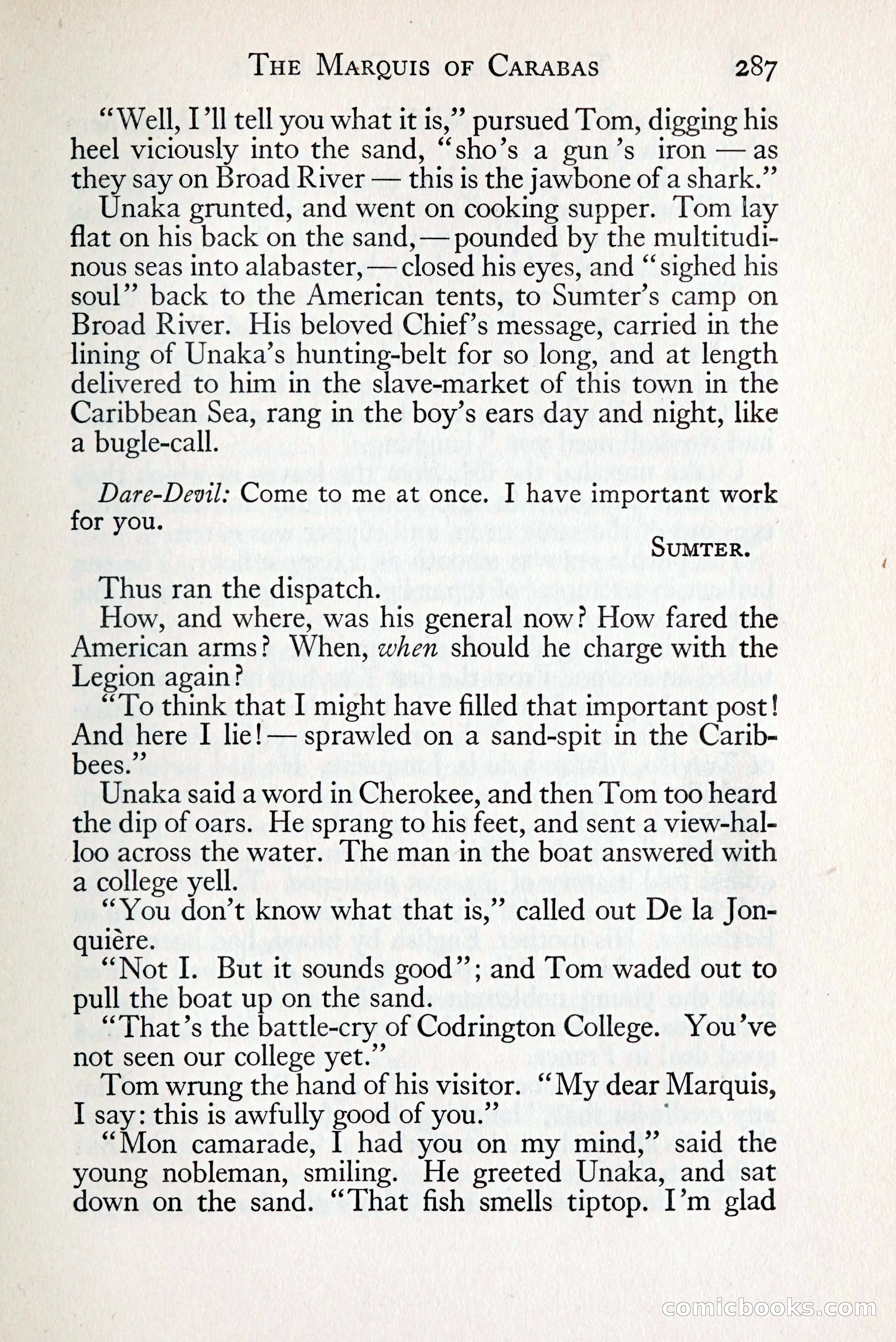 Tom Anderson, Dare-Devil: A Young Virginian in the Revolution — page 305 of 400