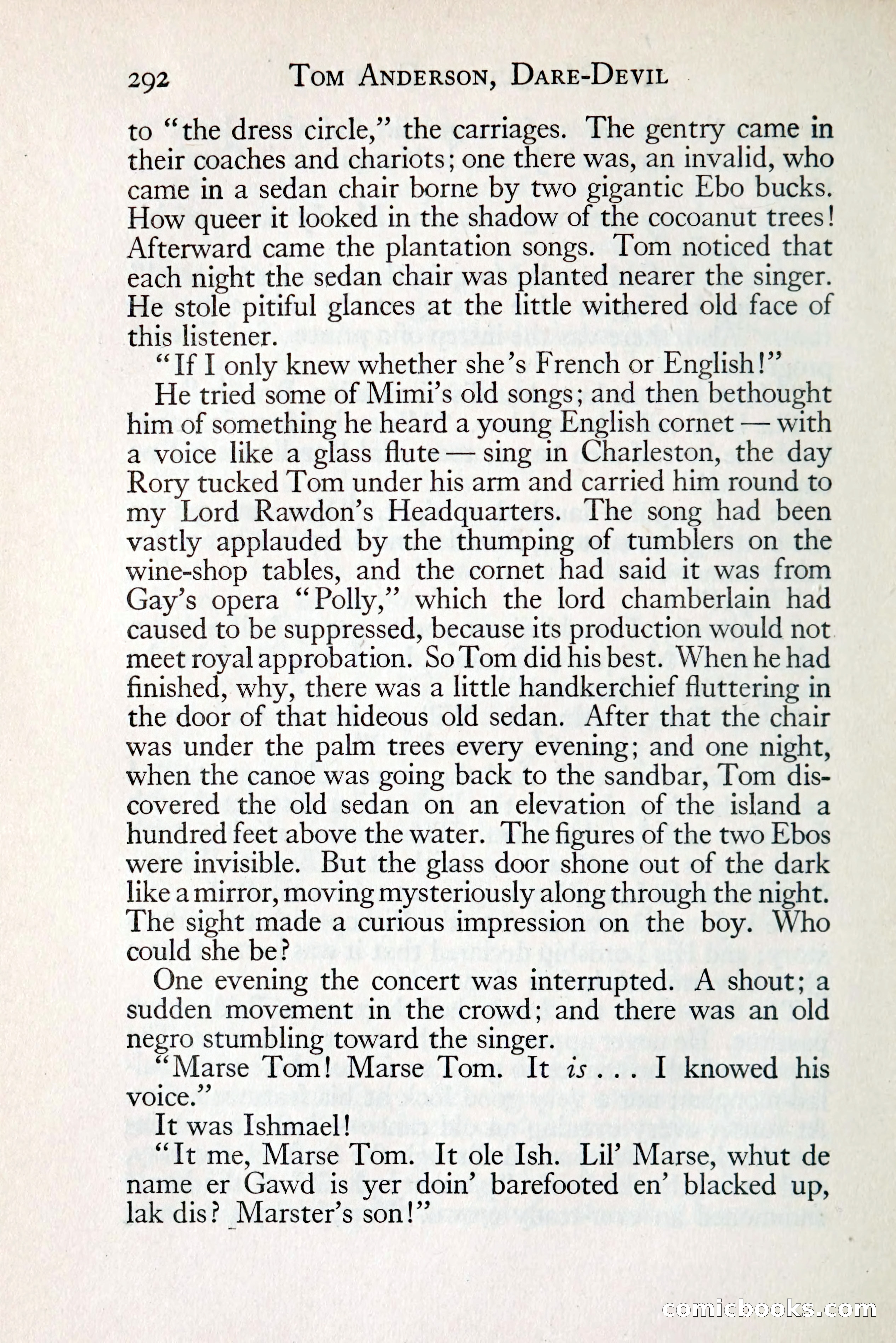Tom Anderson, Dare-Devil: A Young Virginian in the Revolution — page 310: Penny Dreadfuls, 1916