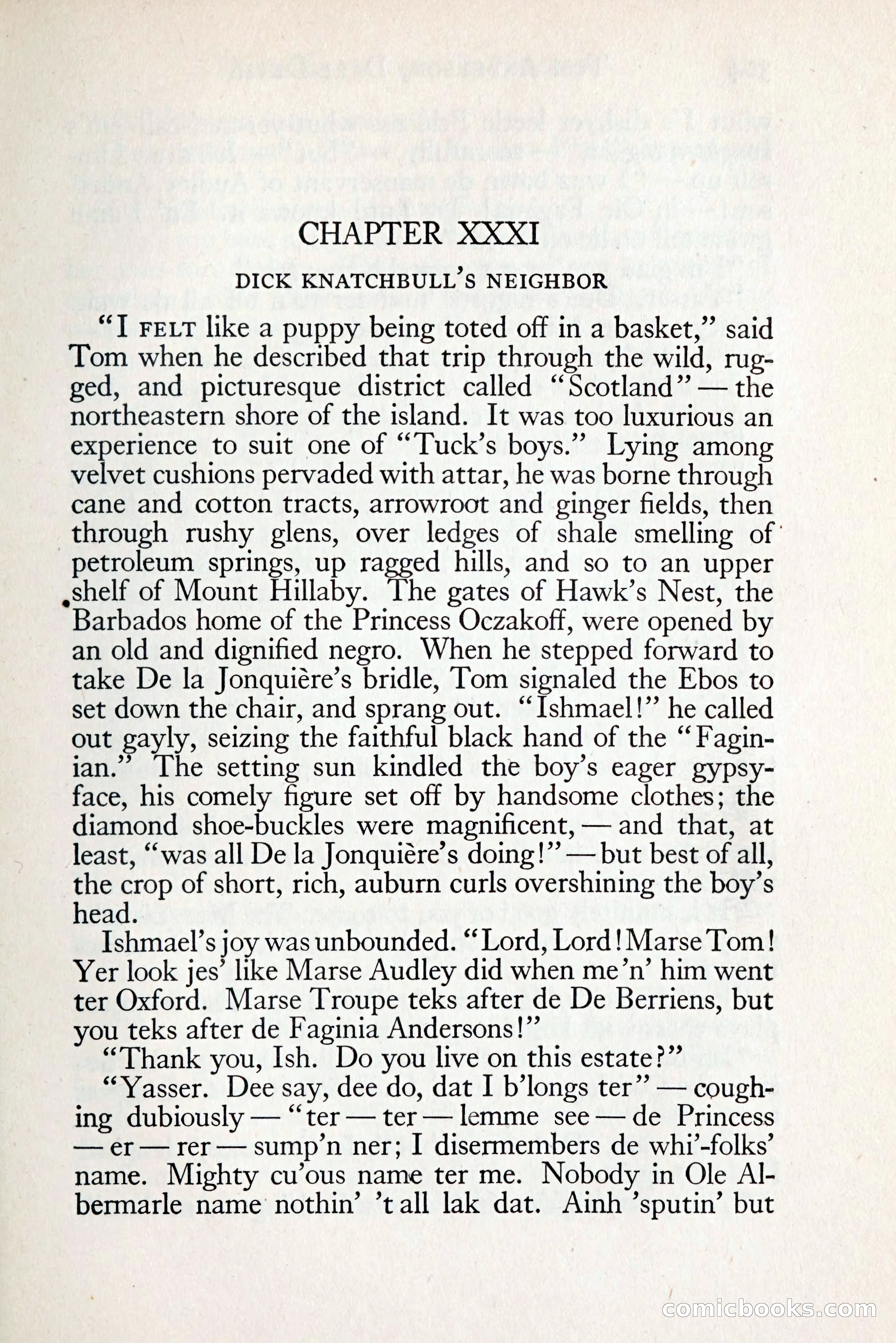 Tom Anderson, Dare-Devil: A Young Virginian in the Revolution — page 321: Penny Dreadfuls, 1916