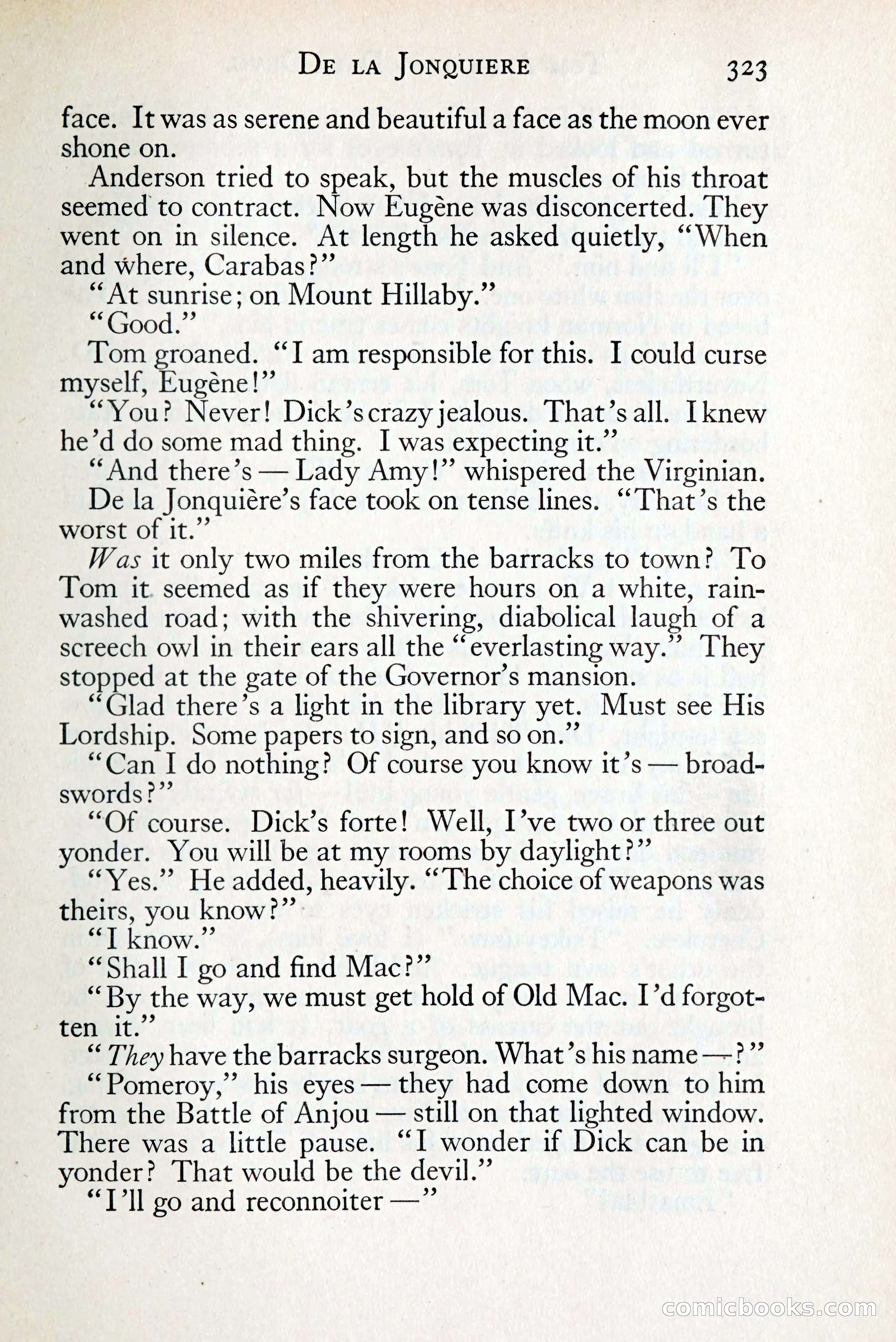 Tom Anderson, Dare-Devil: A Young Virginian in the Revolution — page 343: Penny Dreadfuls, 1916