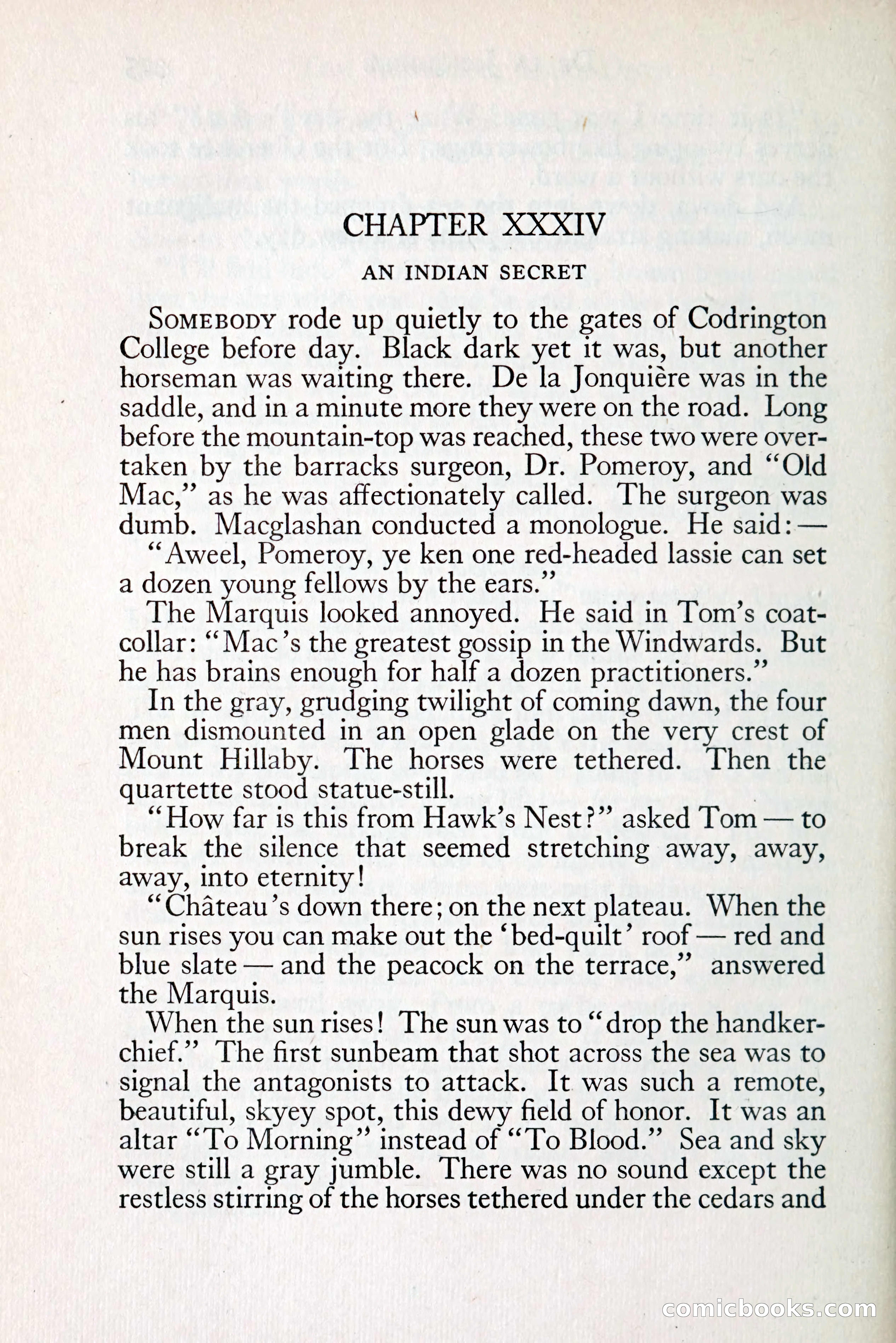Tom Anderson, Dare-Devil: A Young Virginian in the Revolution — page 346: Penny Dreadfuls, 1916