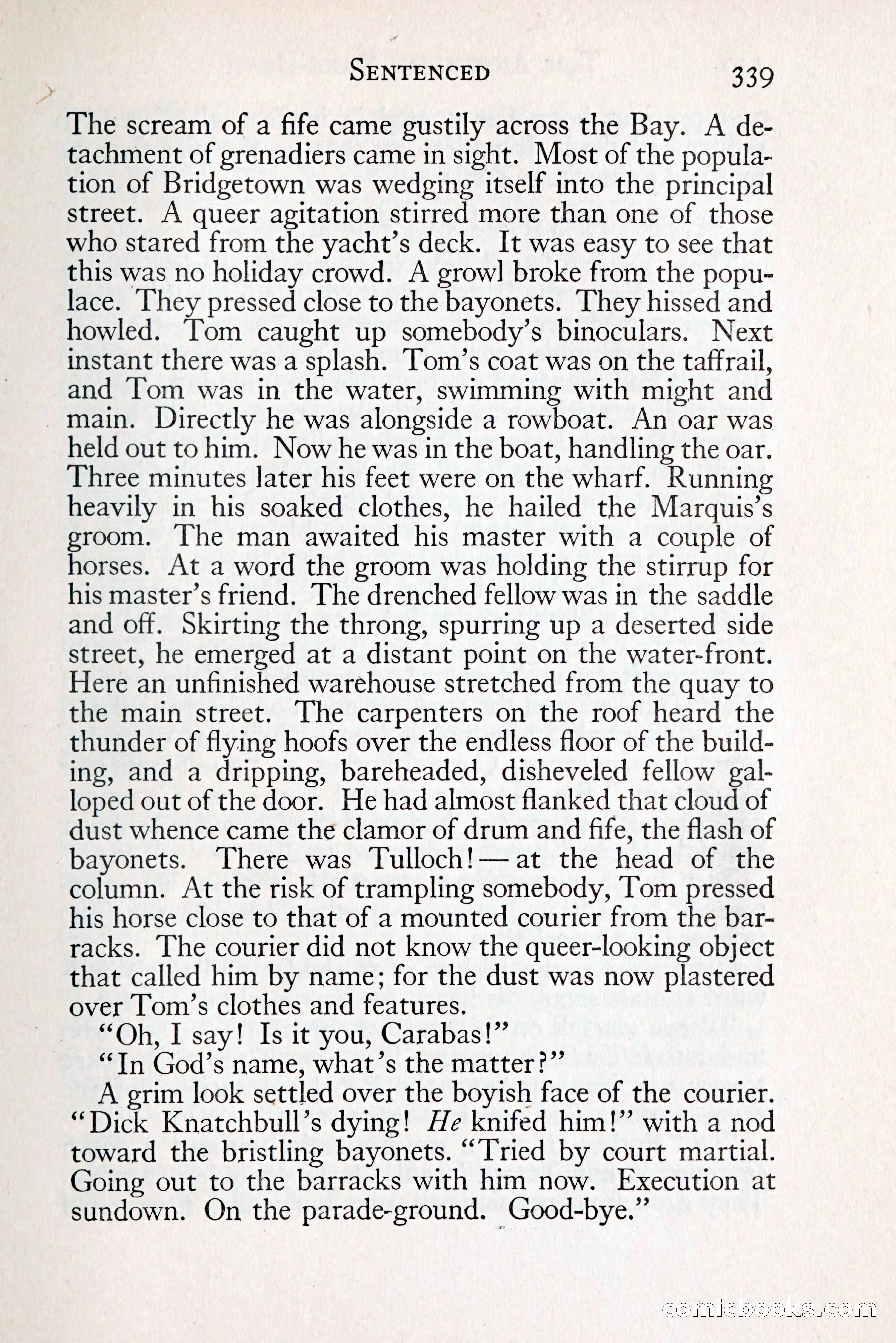 Tom Anderson, Dare-Devil: A Young Virginian in the Revolution — page 359: Penny Dreadfuls, 1916
