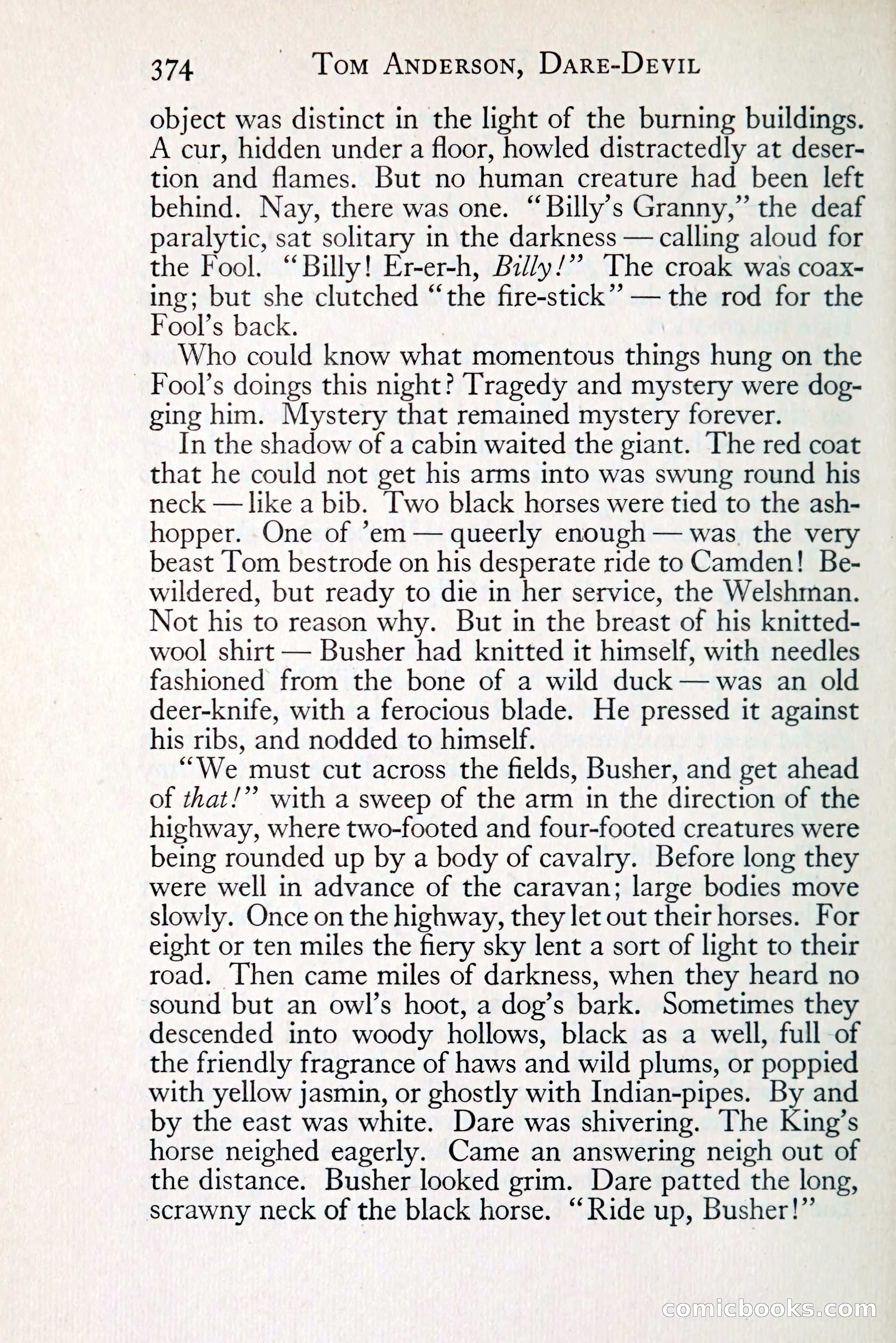 Tom Anderson, Dare-Devil: A Young Virginian in the Revolution — page 396 of 400