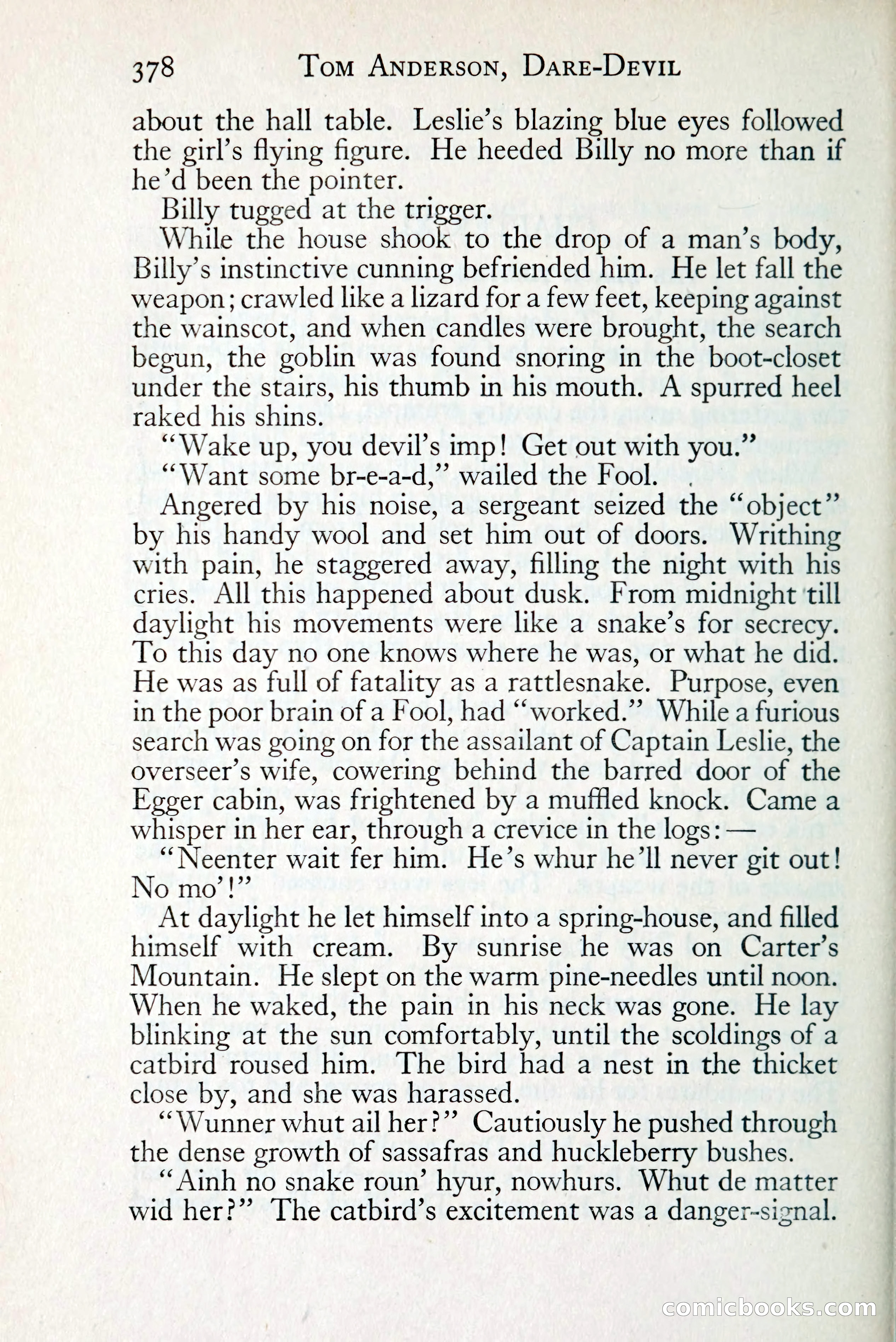 Tom Anderson, Dare-Devil: A Young Virginian in the Revolution — page 400 of 400