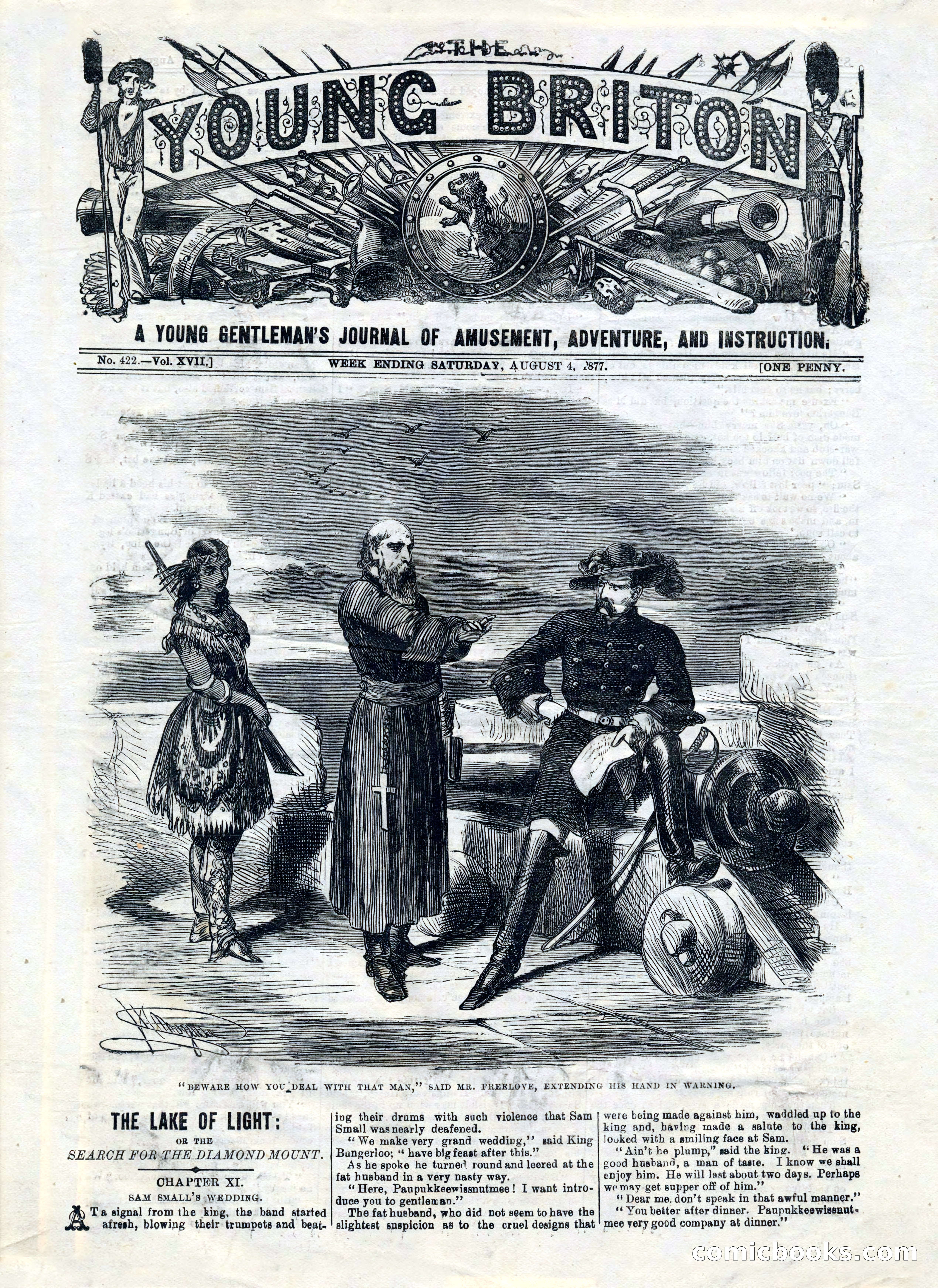 Young Briton, No. 422 — page 1 of 16