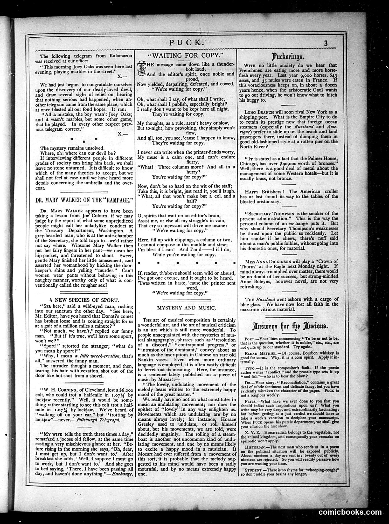 Puck — March 1877 — page 3
