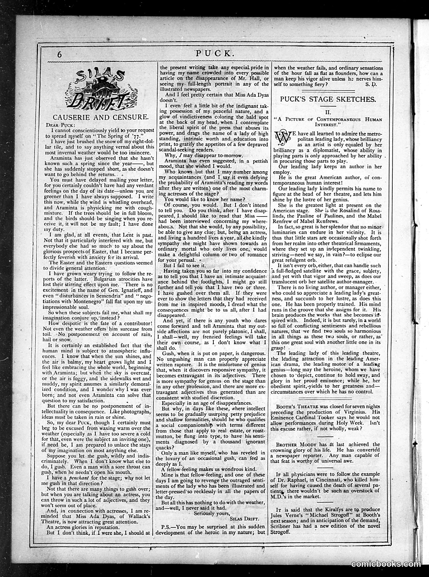 Puck — April 1877 — page 6