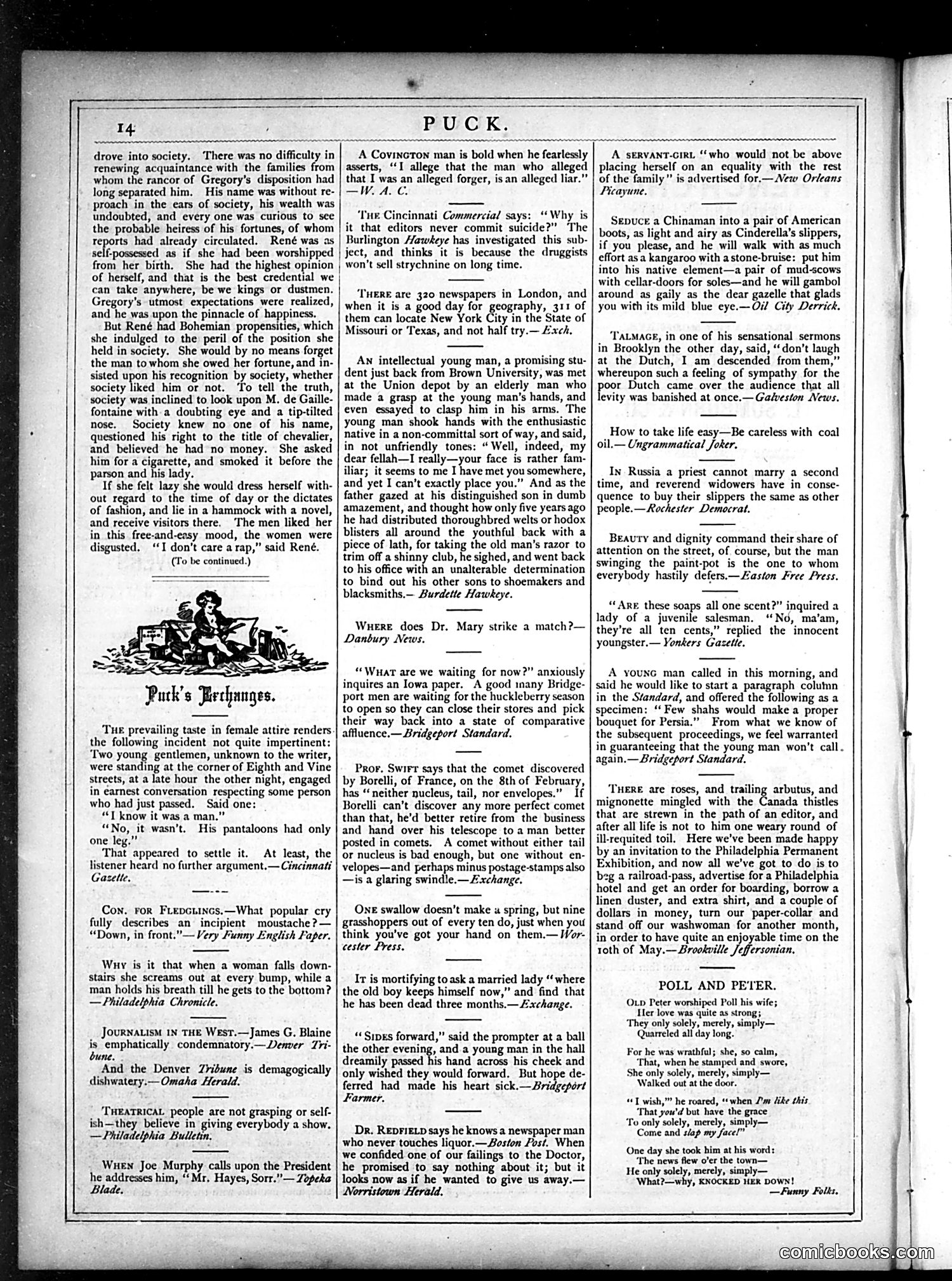 Puck — May 1877 — page 14