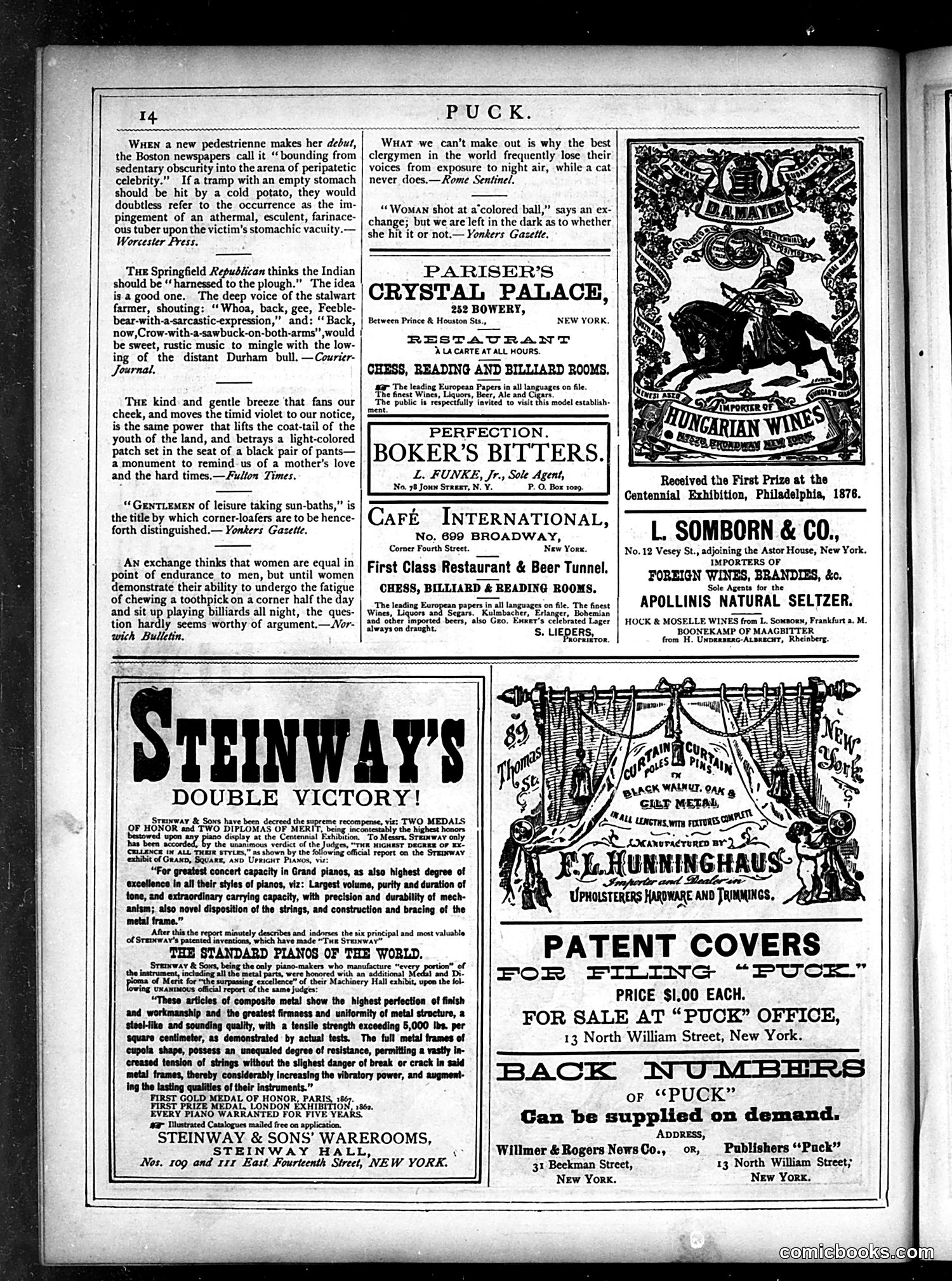 Puck — May 1877 — page 14