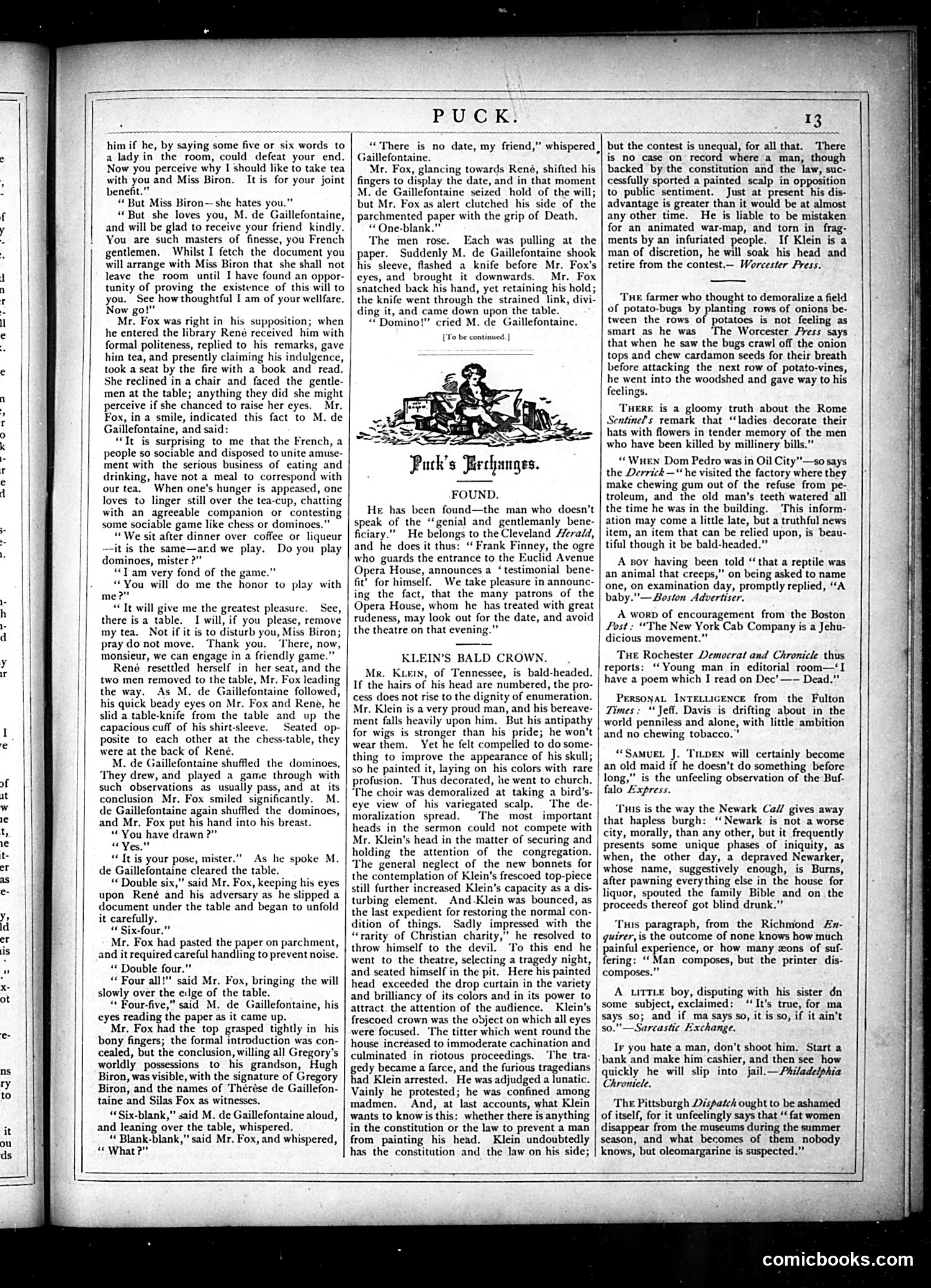 Puck — June 1877 — page 13