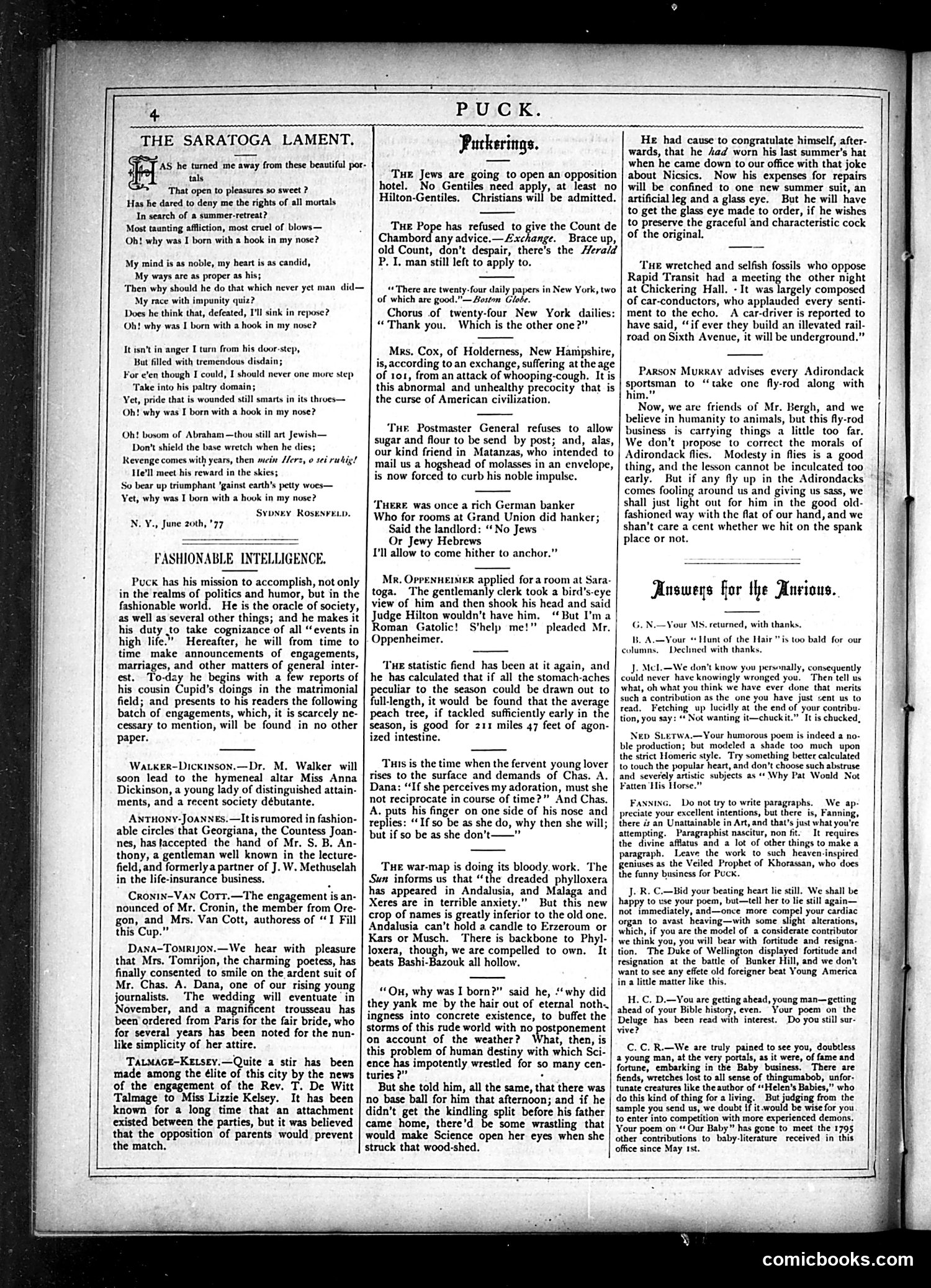 Puck — June 27, 1877 — page 4