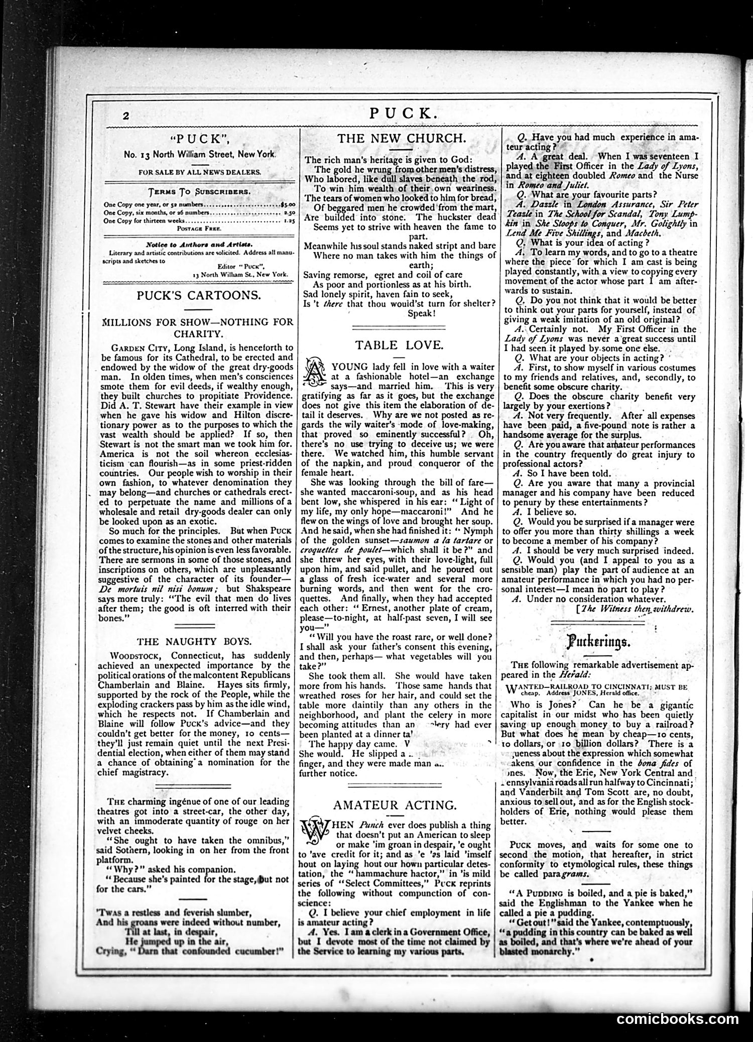 Puck — July 11, 1877 — page 2