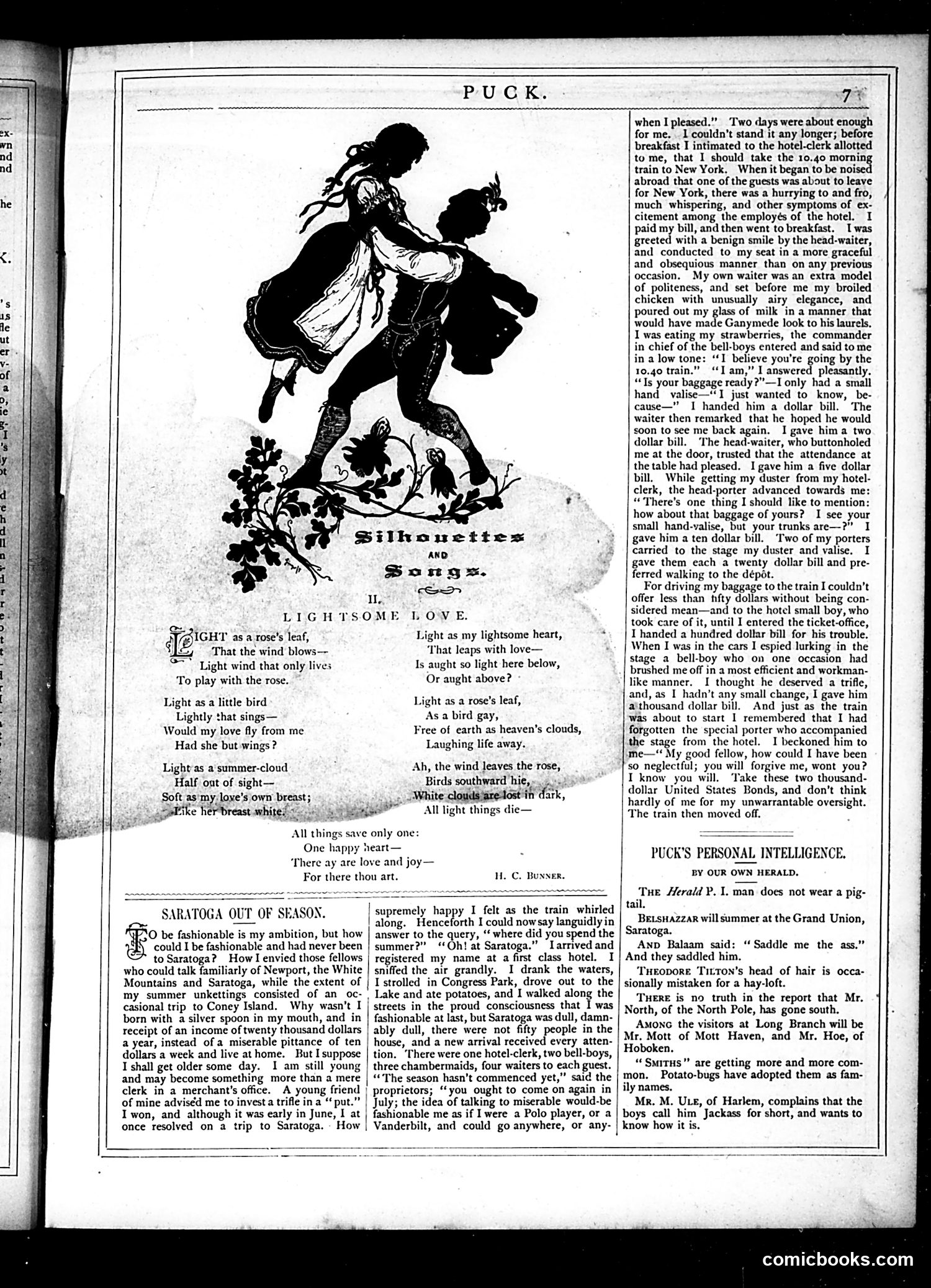 Puck — July 18, 1877 — page 7