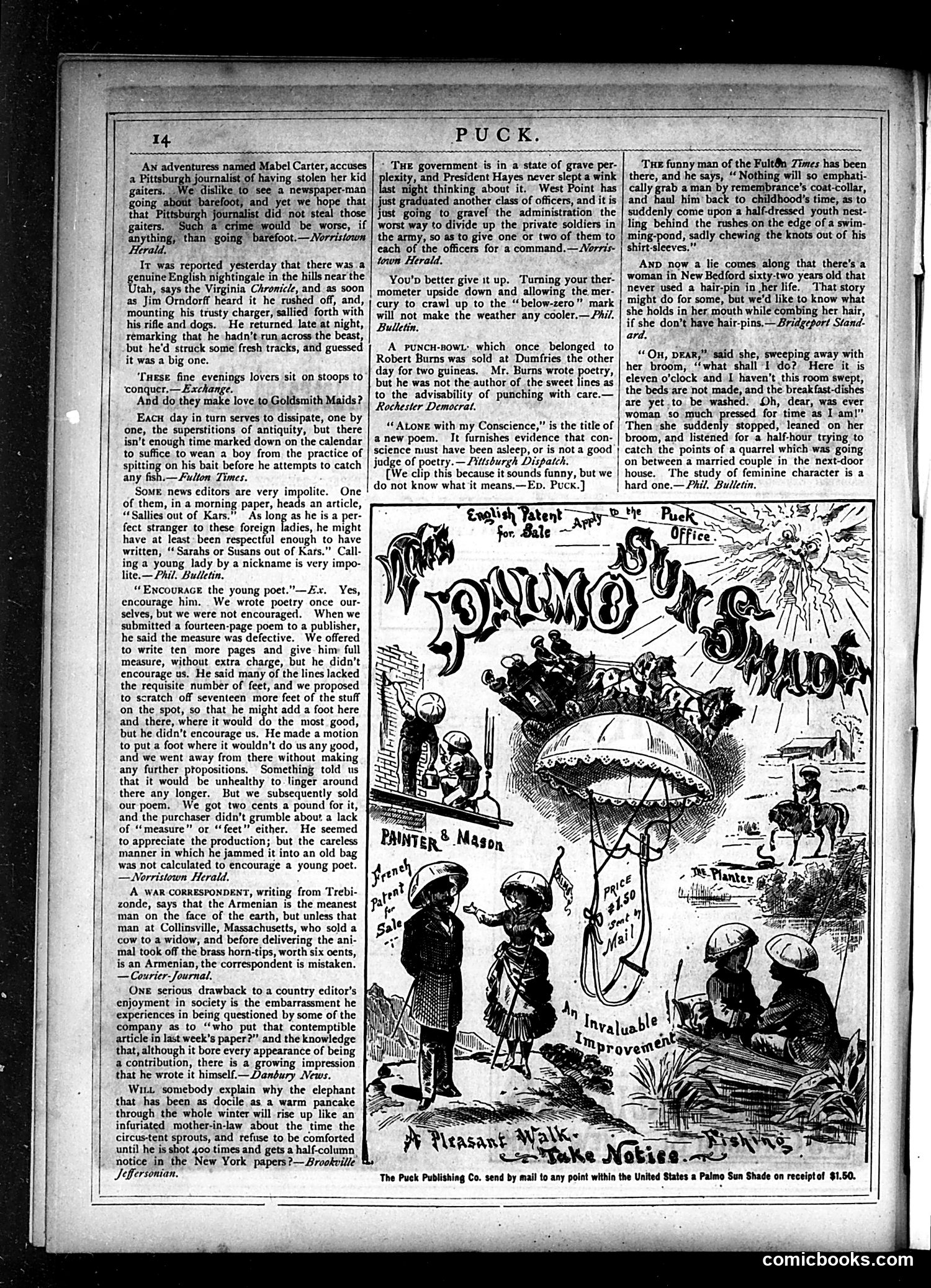 Puck — July 18, 1877 — page 14