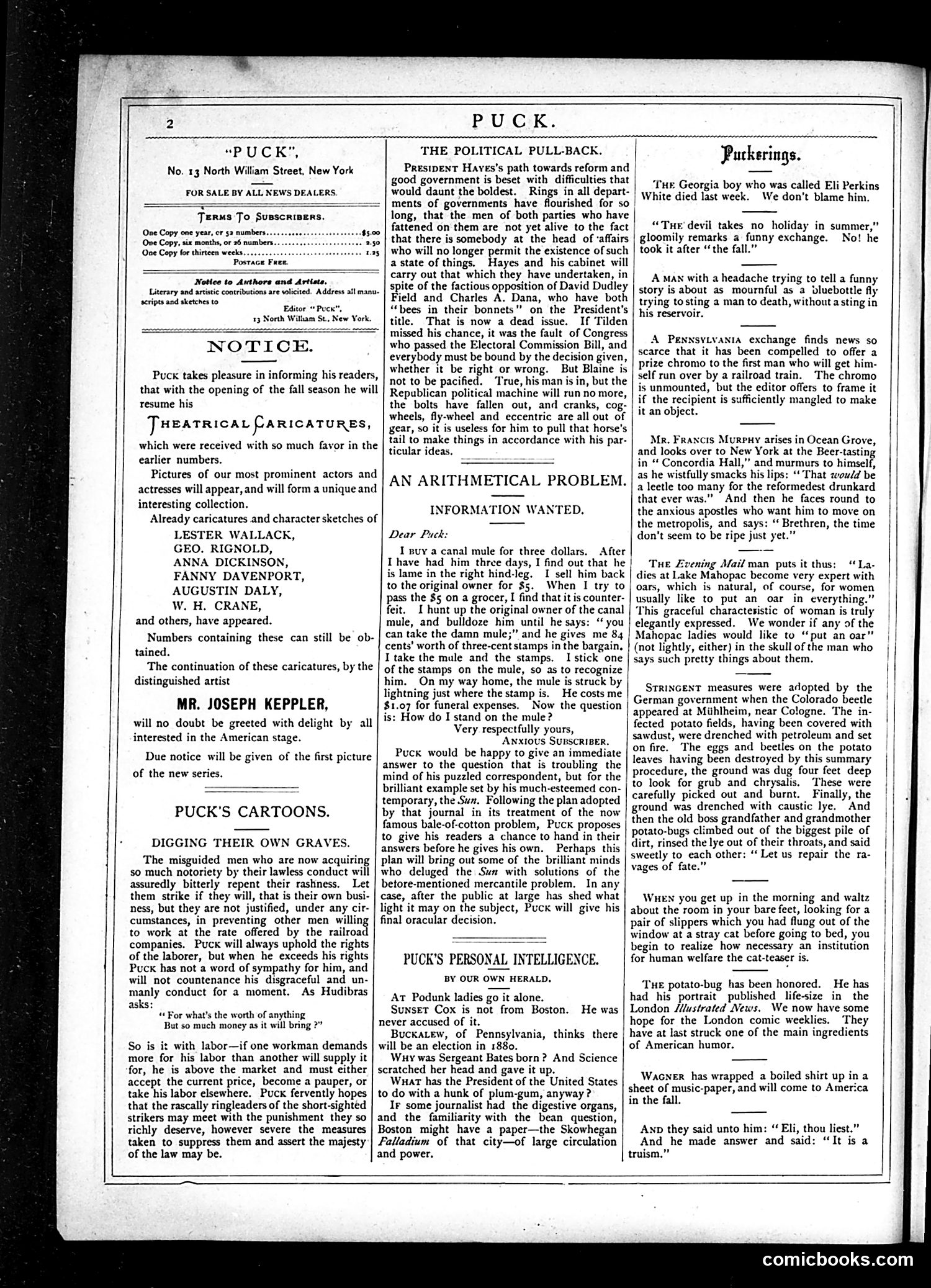 Puck — July 25, 1877 — page 2