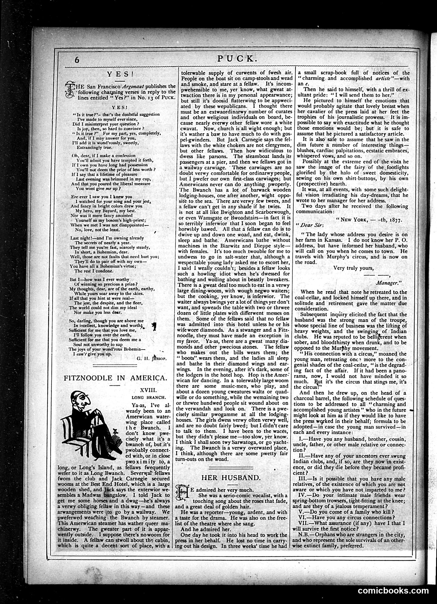 Puck — July 25, 1877 — page 6