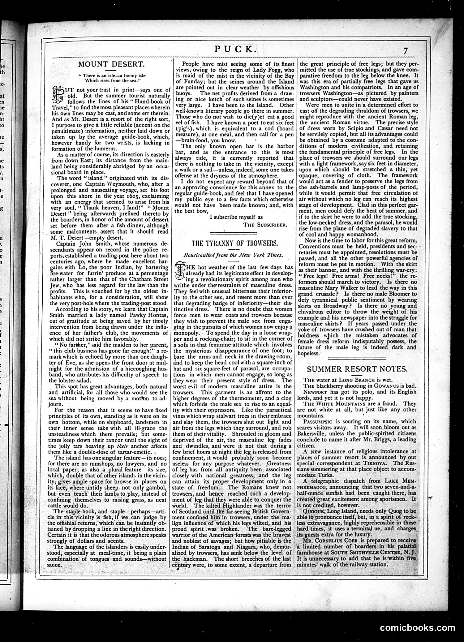 Puck — July 25, 1877 — page 7