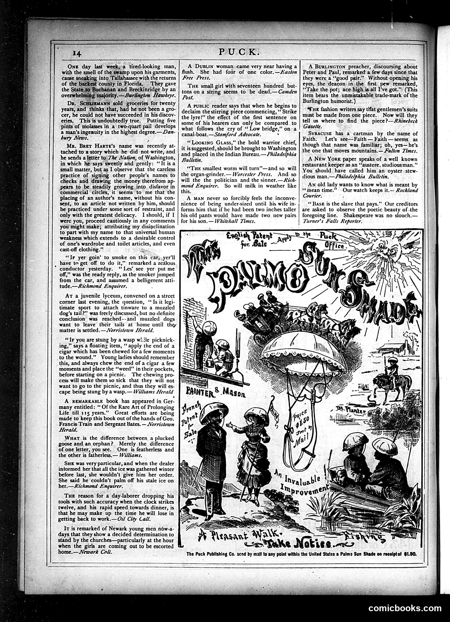 Puck — July 25, 1877 — page 14