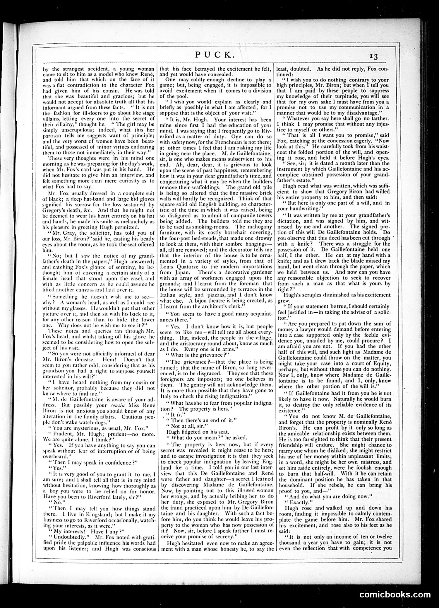 Puck — August 1, 1877 — page 13