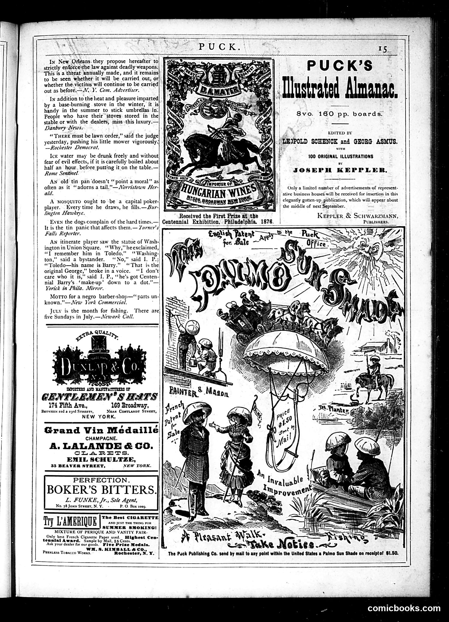 Puck — August 1, 1877 — page 15