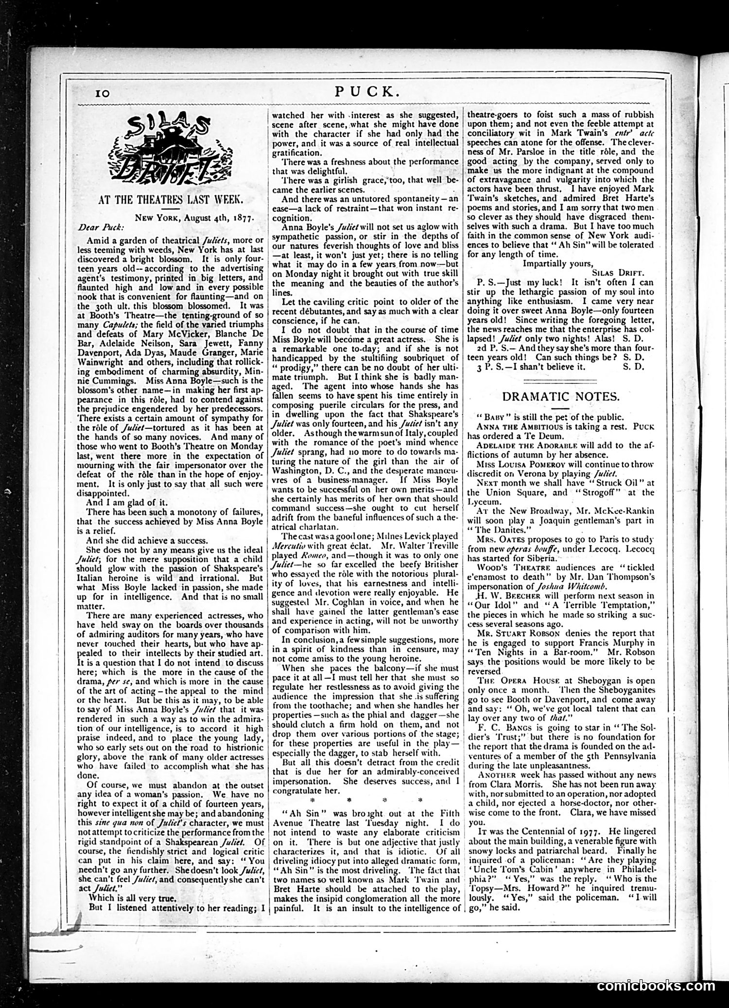 Puck — August 8, 1877 — page 10