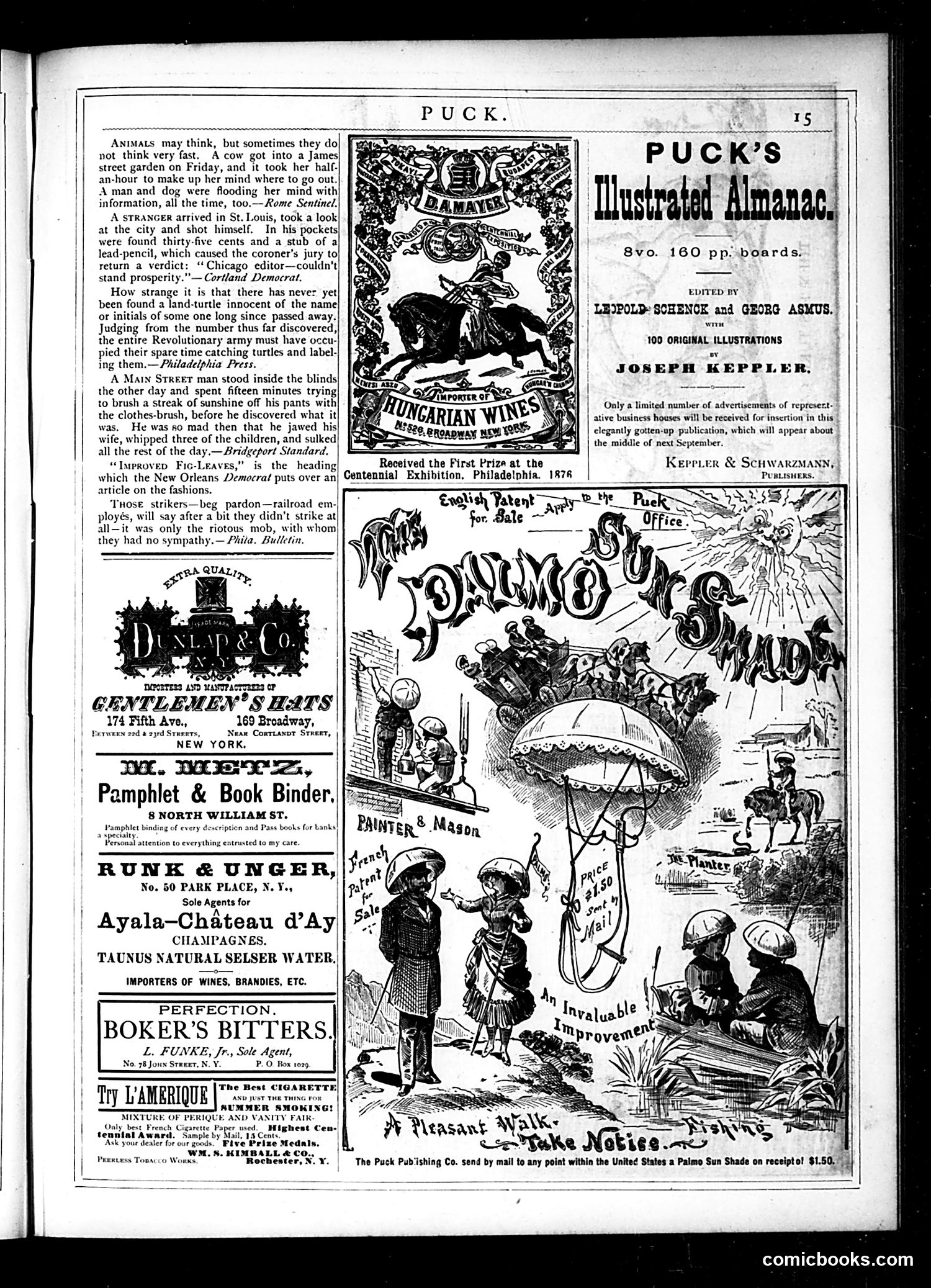 Puck — August 8, 1877 — page 15