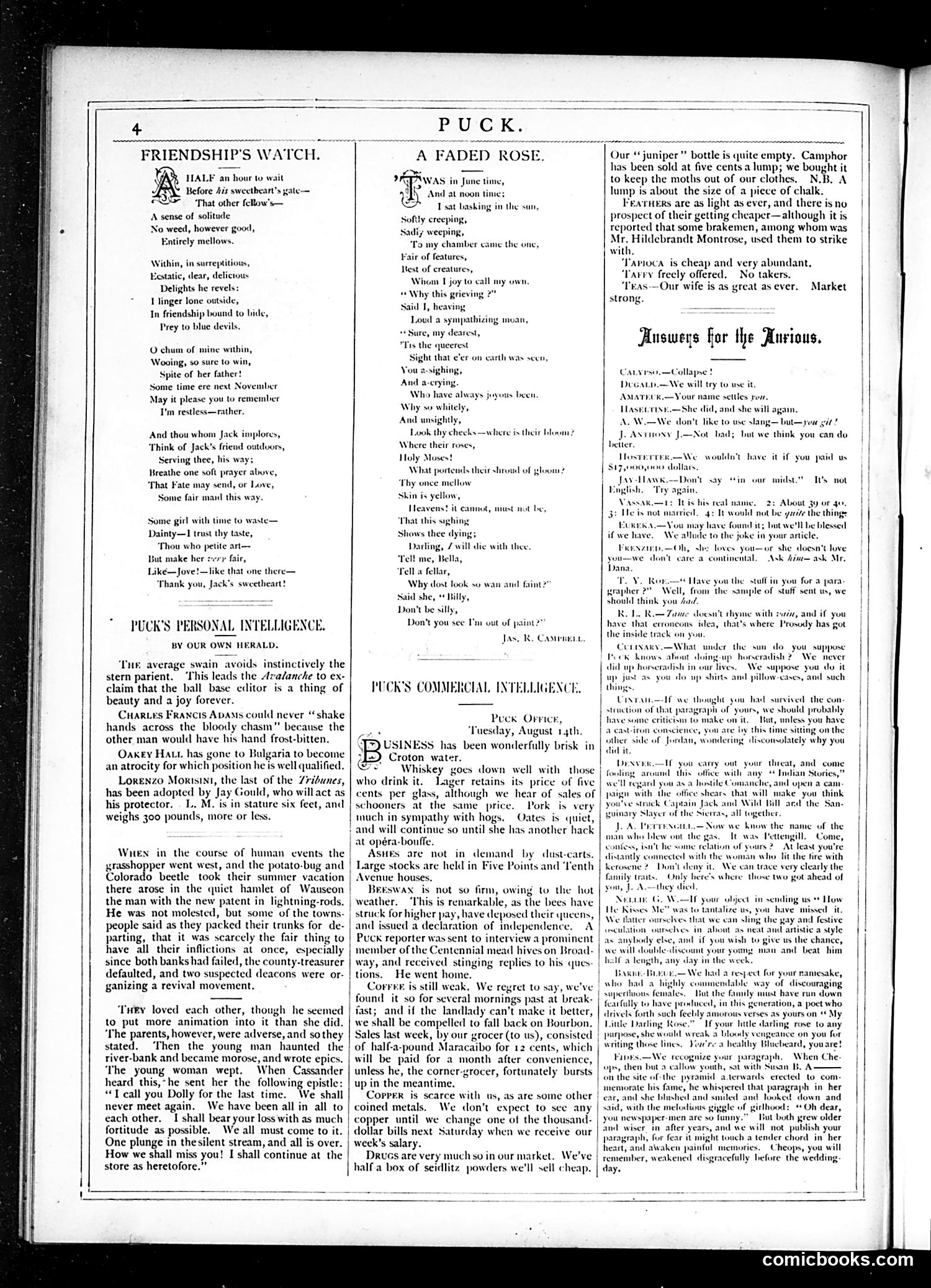 Puck — August 15, 1877 — page 4