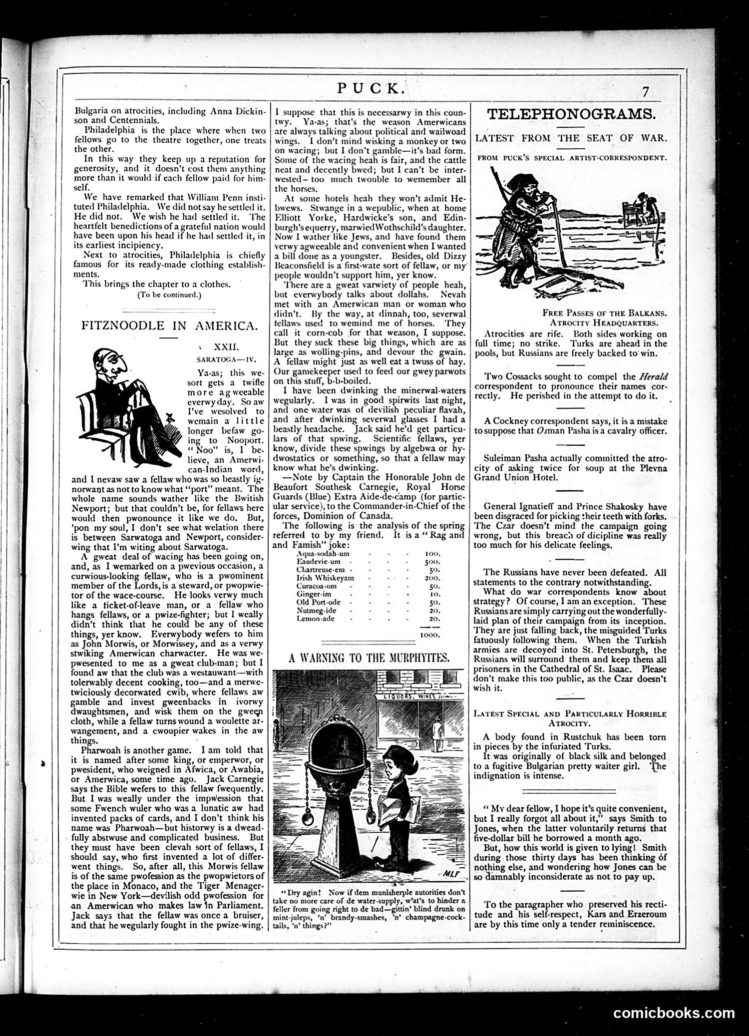 Puck — August 22, 1877 — page 7