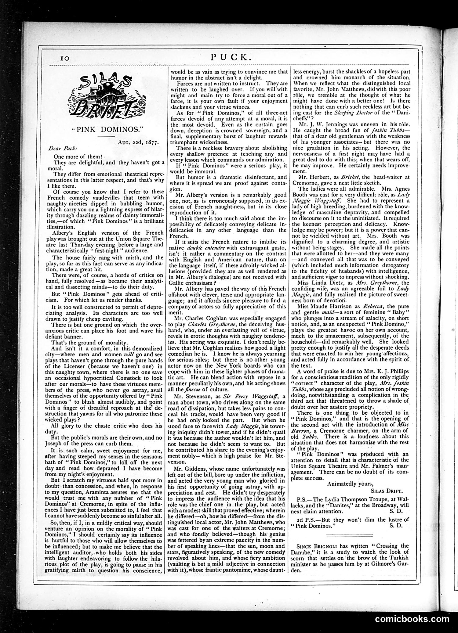 Puck — August 22, 1877 — page 10