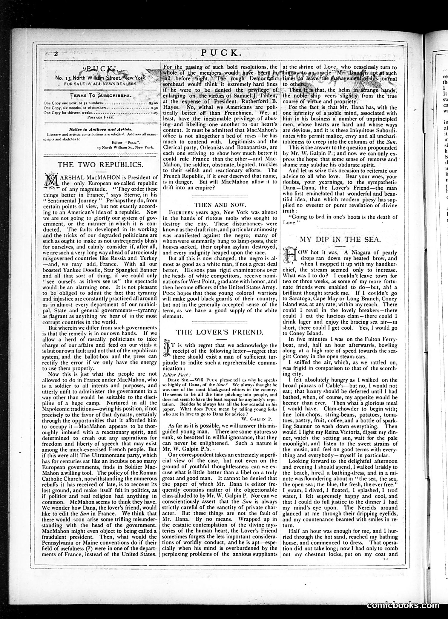 Puck — August 29, 1877 — page 2