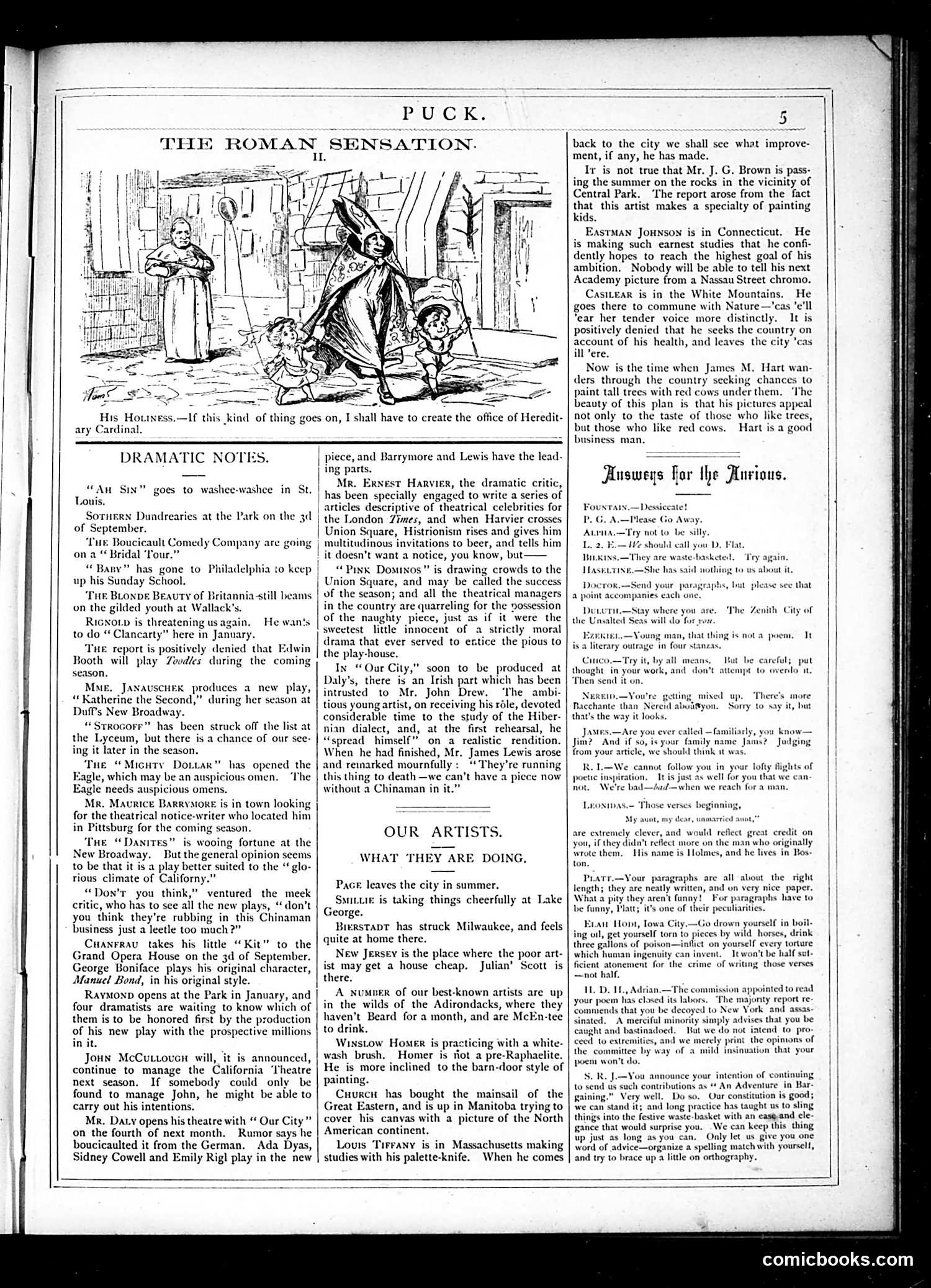 Puck — August 29, 1877 — page 5