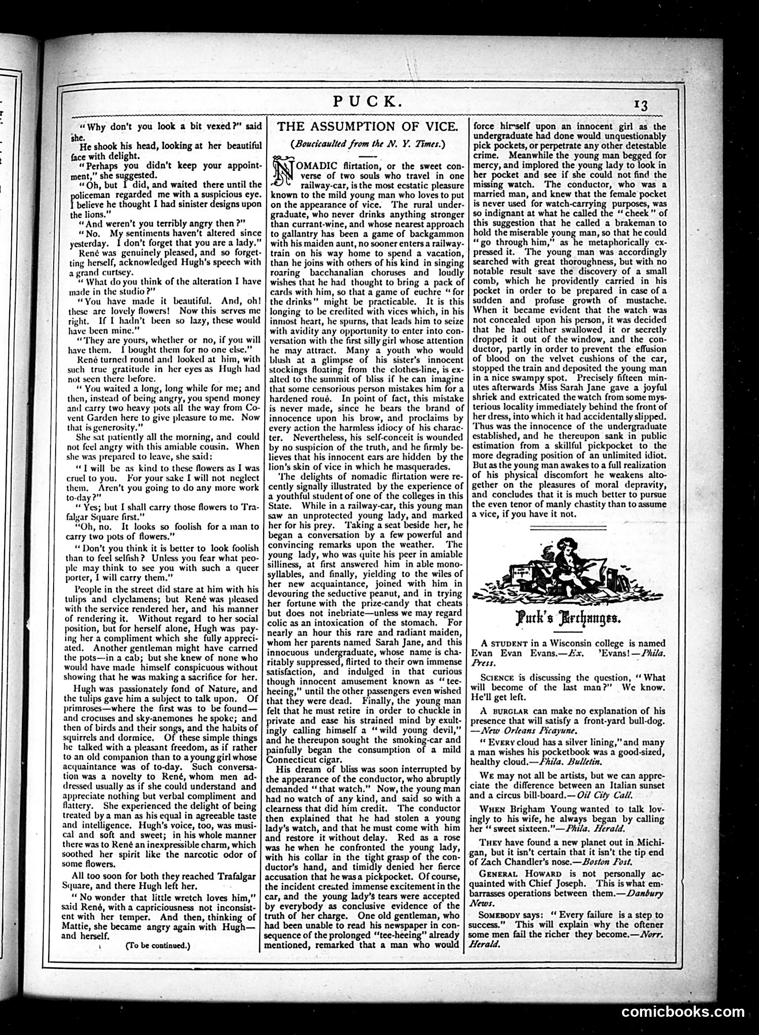 Puck — September 19, 1877 — page 13