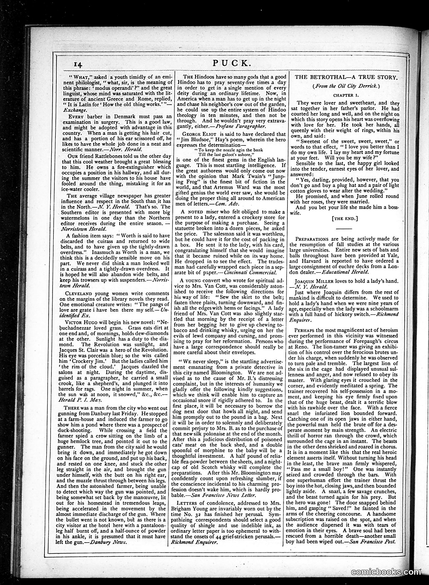 Puck — September 26, 1877 — page 14