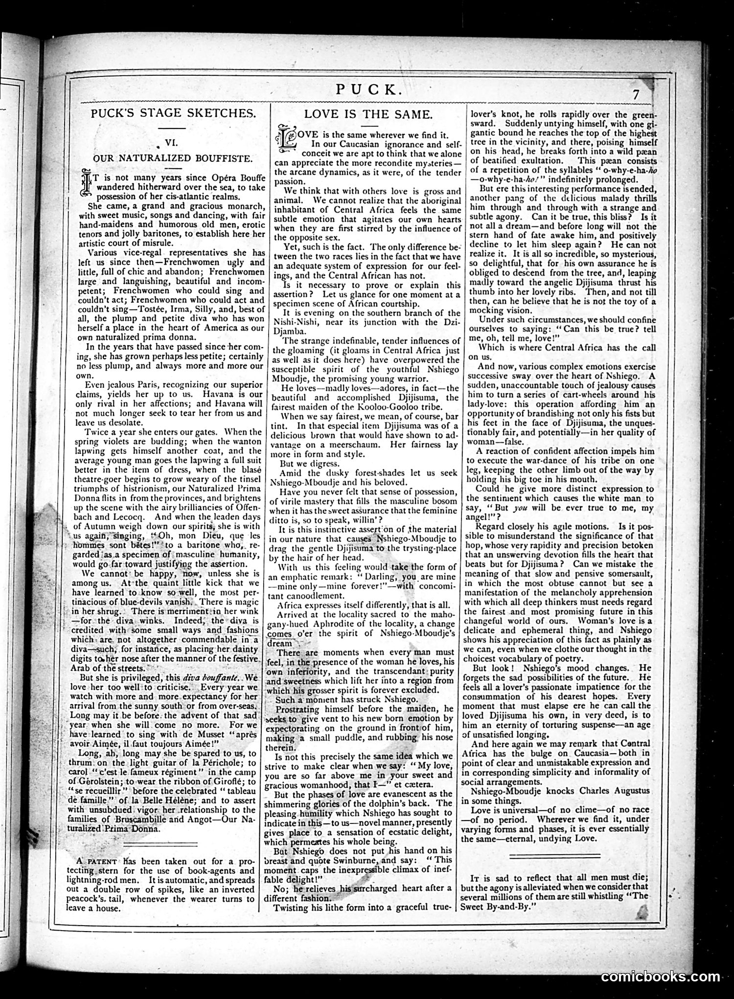 Puck — October 3, 1877 — page 7