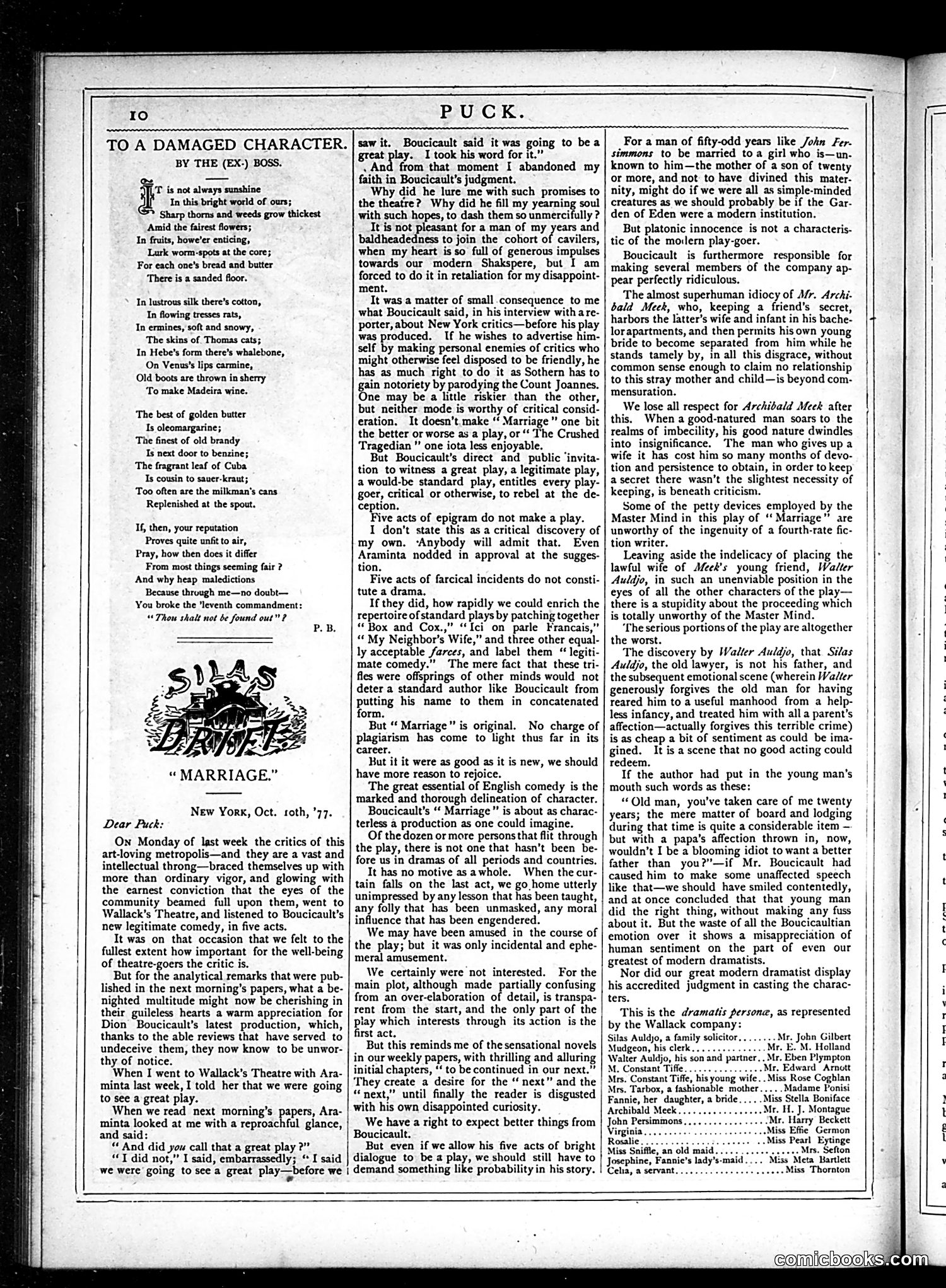 Puck — October 10, 1877 — page 10