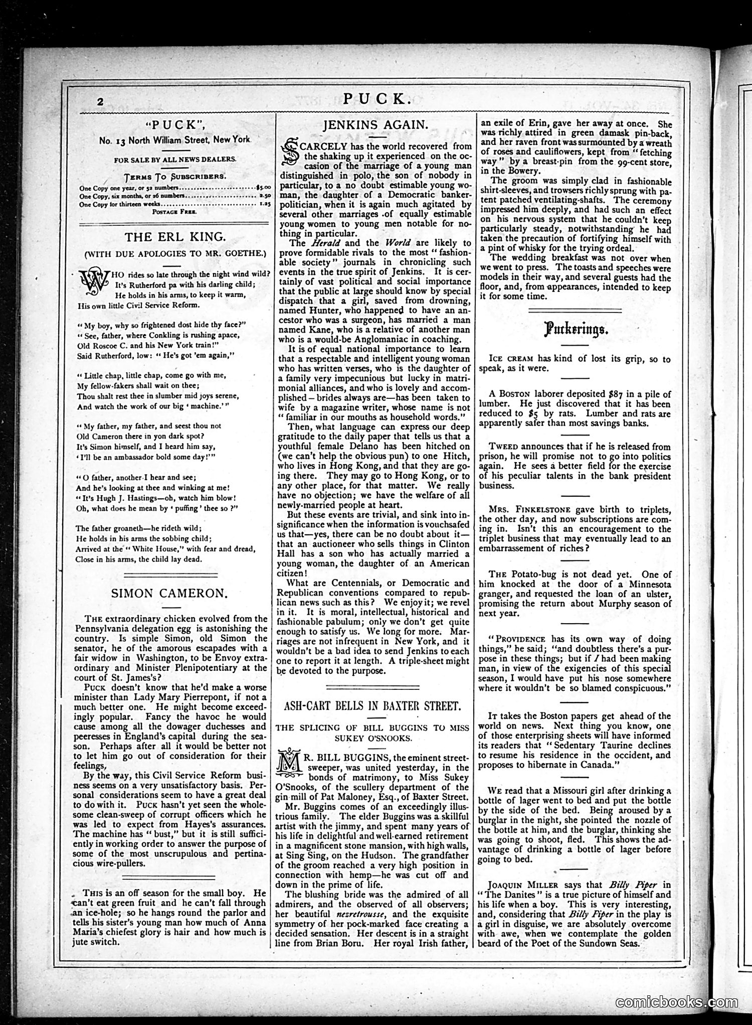 Puck — October 31, 1877 — page 2