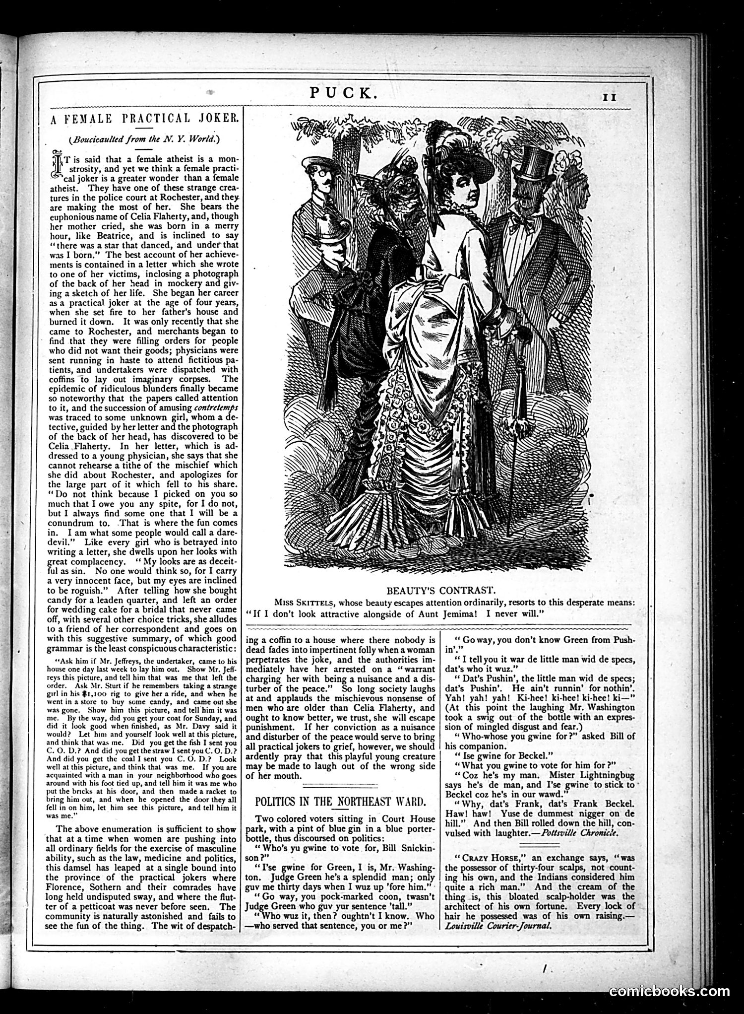 Puck — October 31, 1877 — page 11