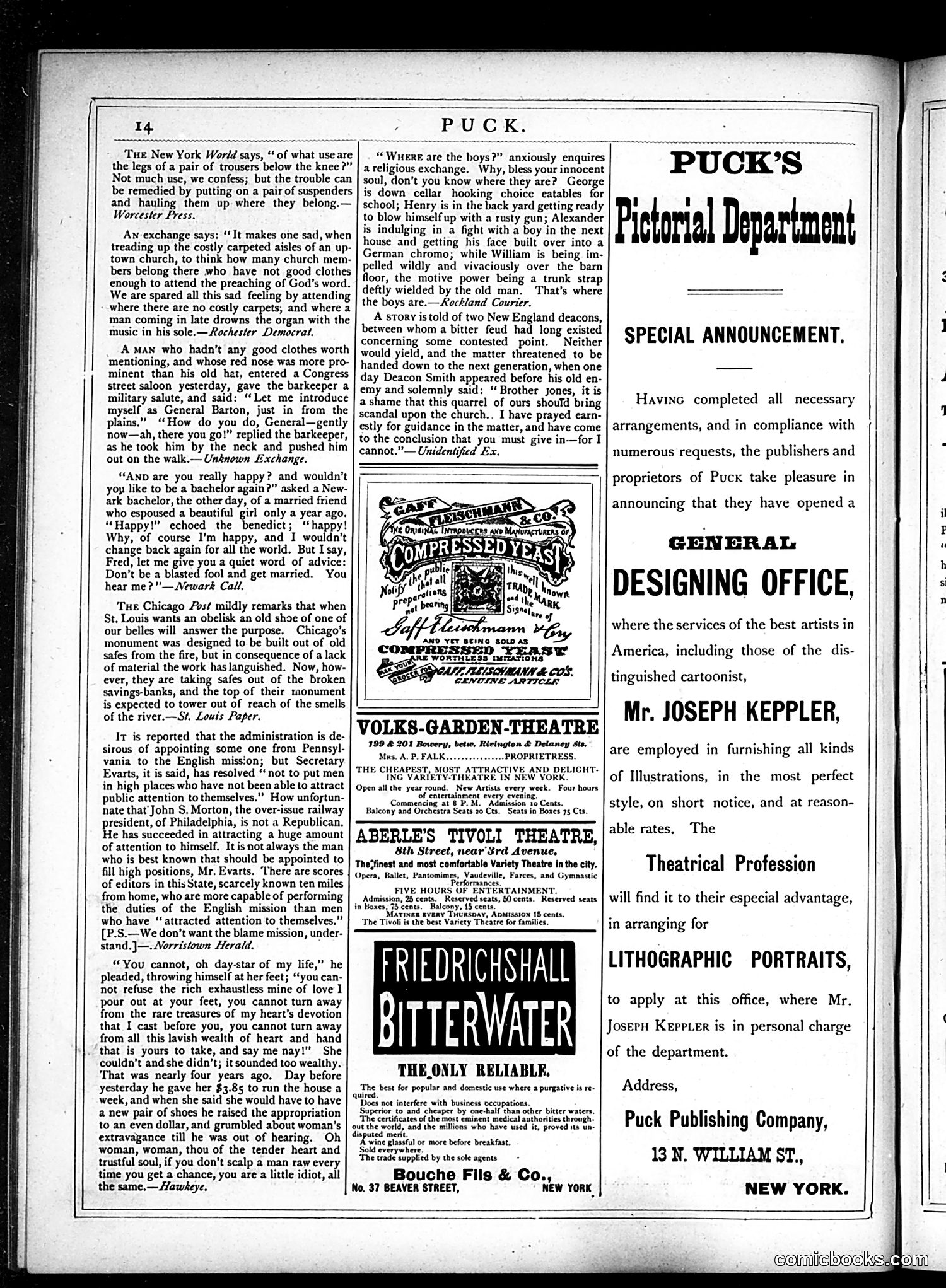 Puck — October 31, 1877 — page 14