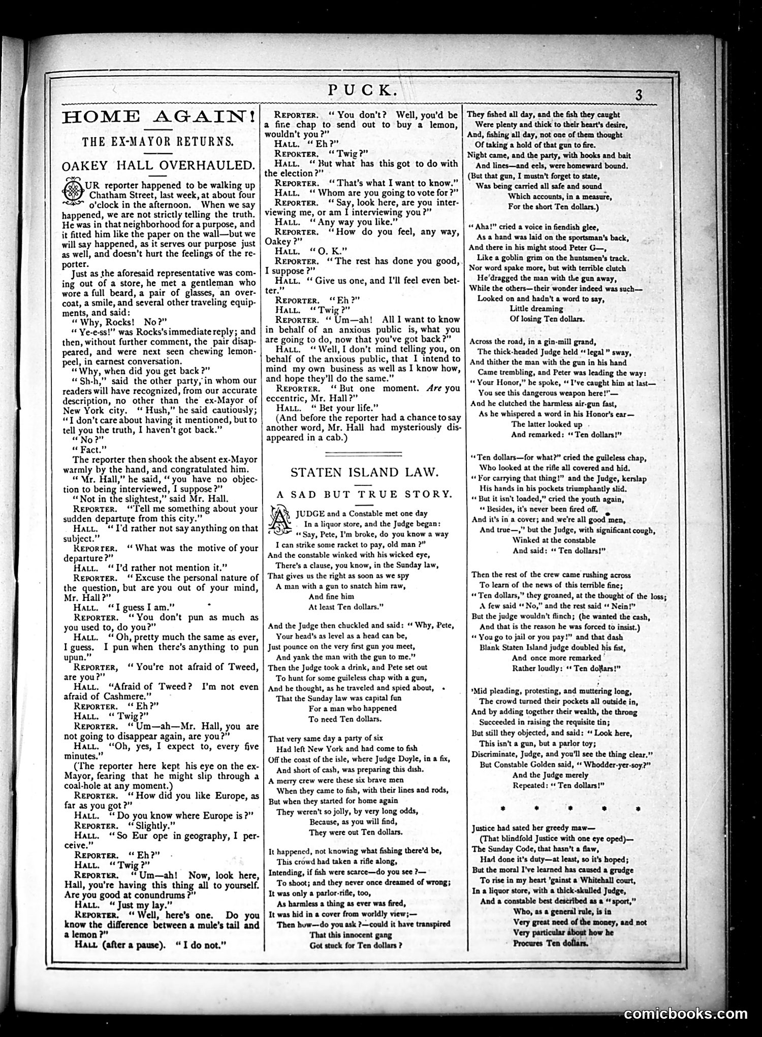 Puck — November 7, 1877 — page 3