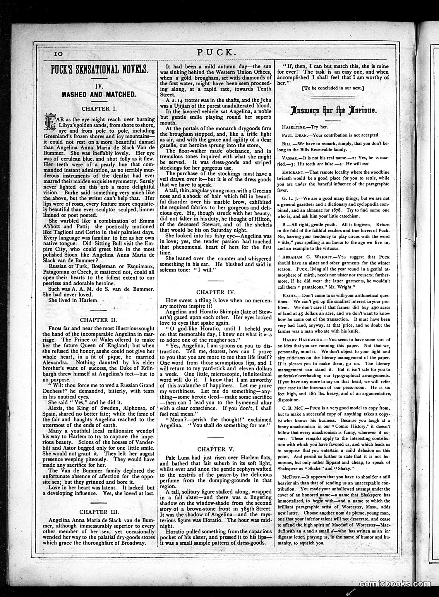 Puck — November 7, 1877 — page 10